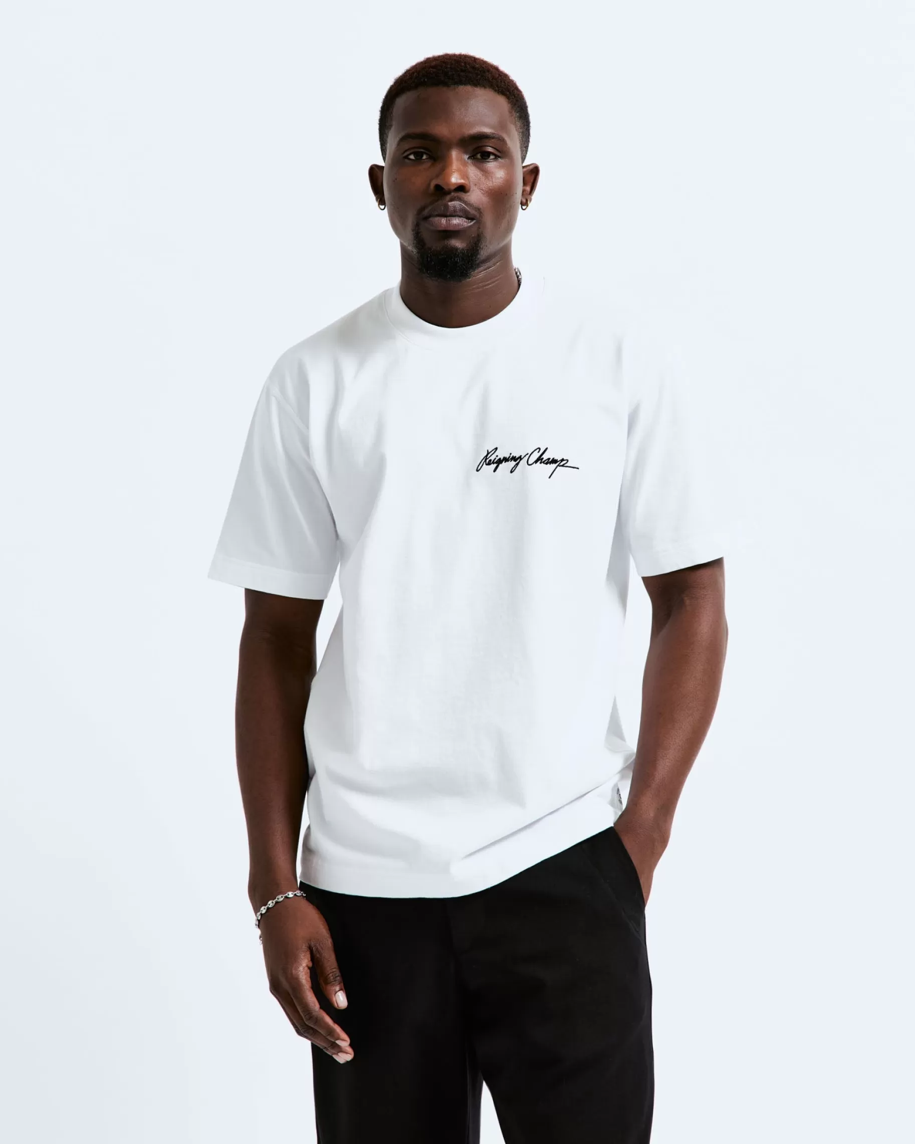 Midweight Jersey Autograph T-Shirt | Reigning Champ Best