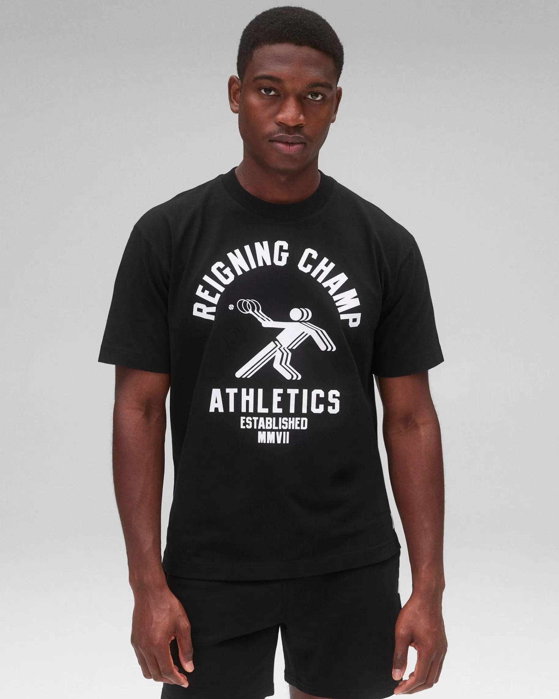 Midweight Jersey Pictogram T-Shirt | Reigning Champ New