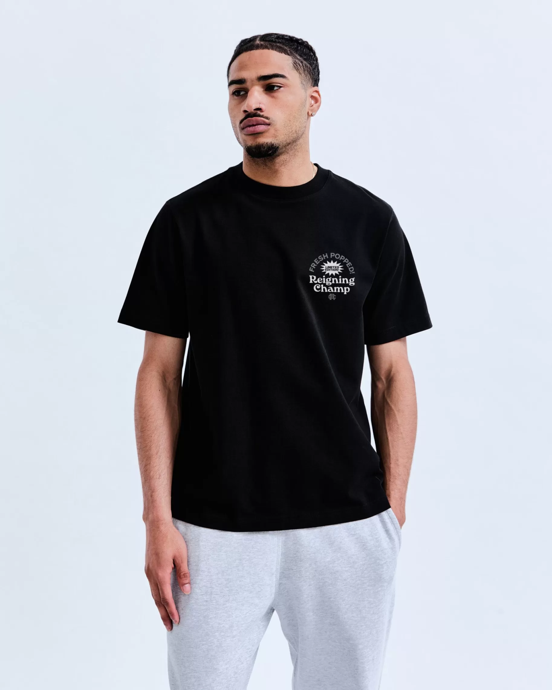 Midweight Jersey Popcorn T-Shirt | Reigning Champ Best