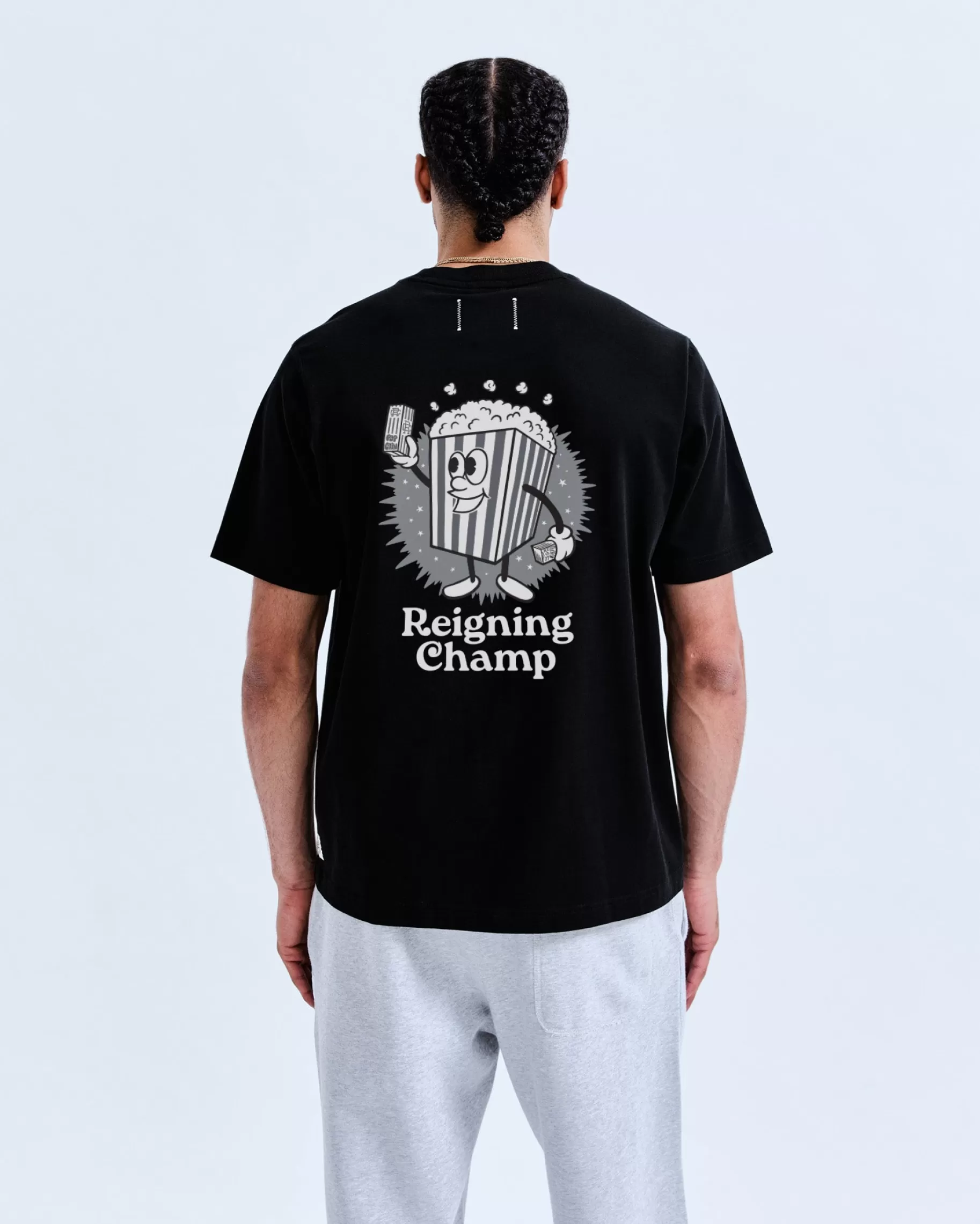 Midweight Jersey Popcorn T-Shirt | Reigning Champ Best