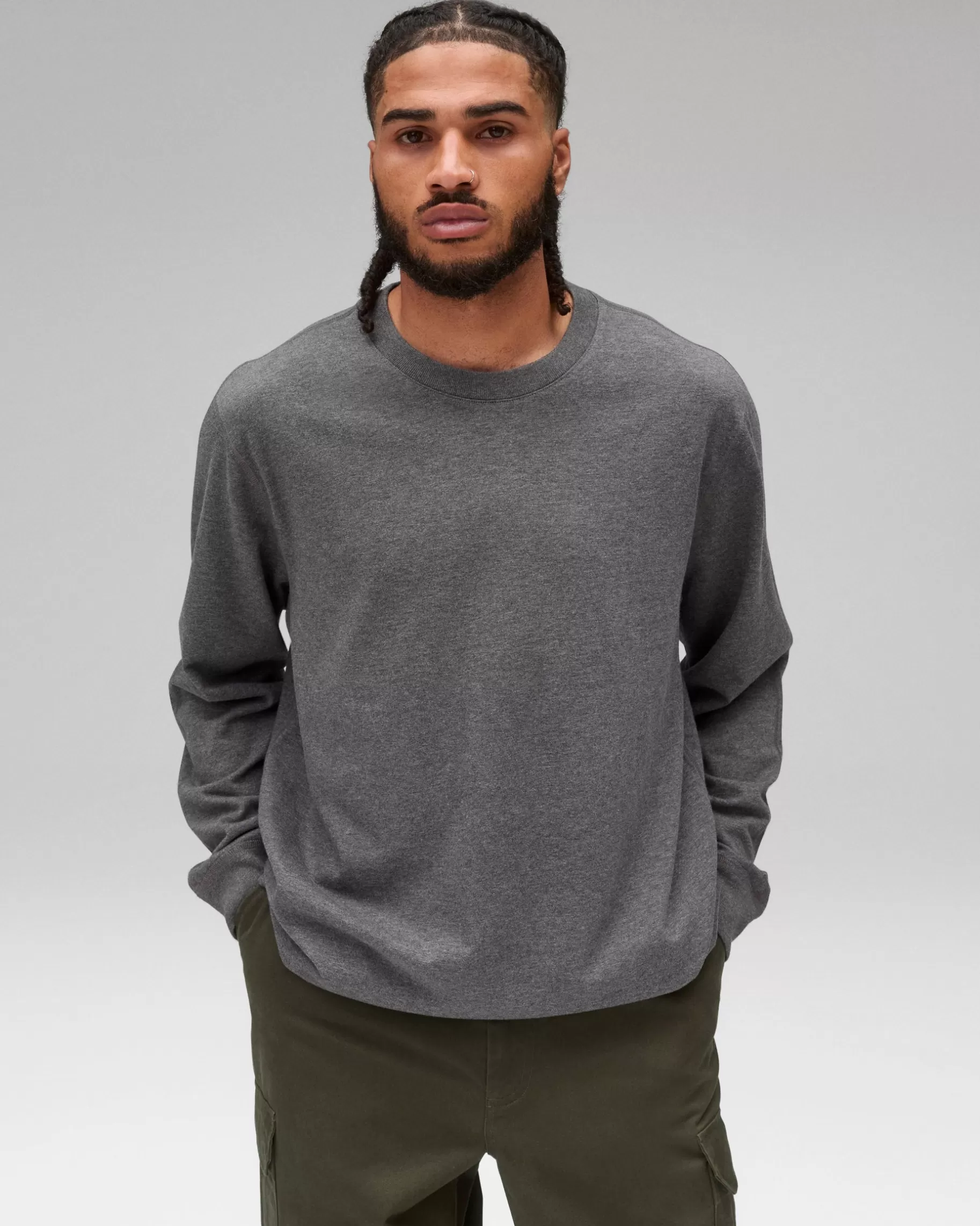 Midweight Jersey Standard Long Sleeve | Reigning Champ Online