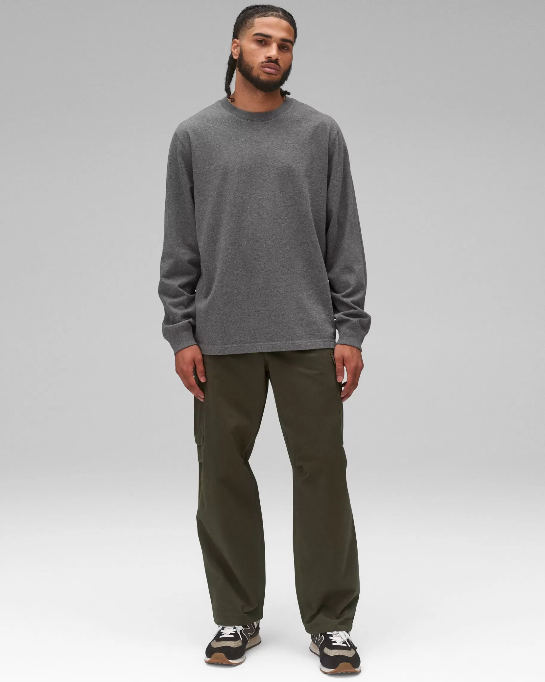 Midweight Jersey Standard Long Sleeve | Reigning Champ Online