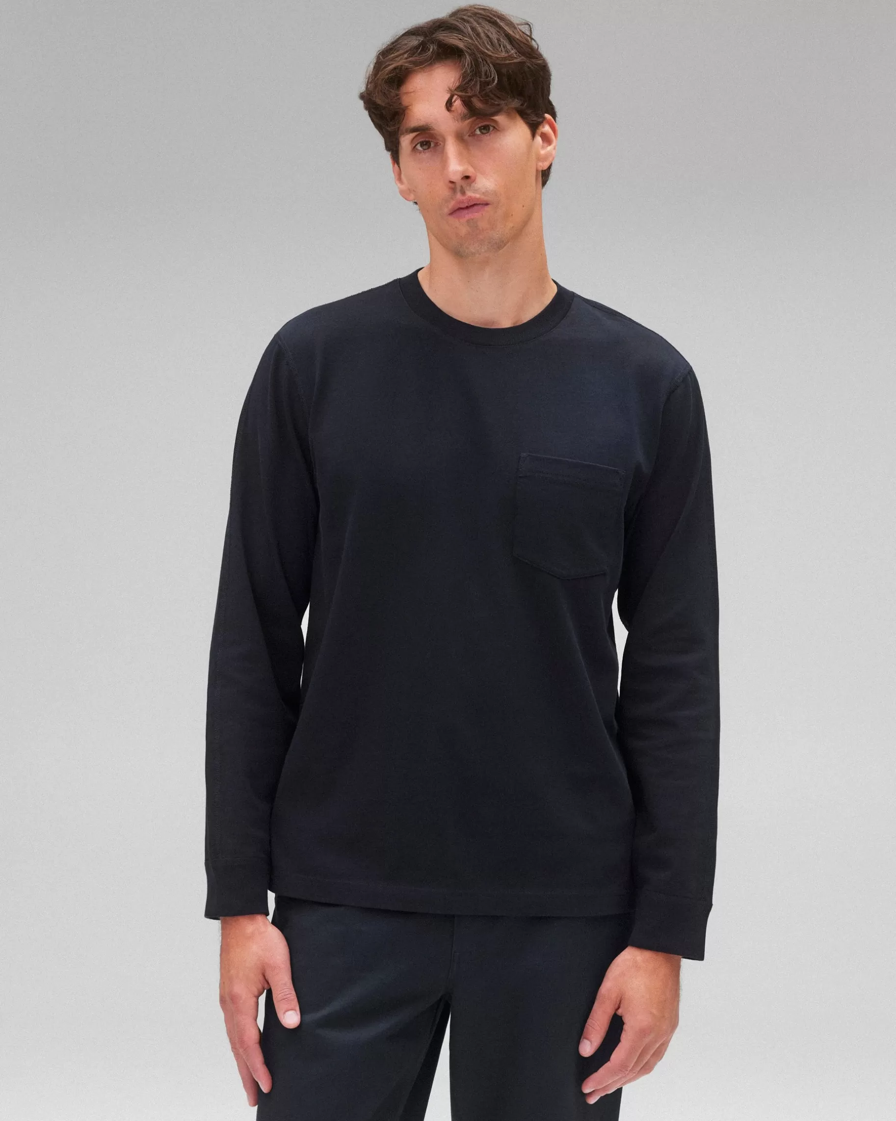 Midweight Jersey Standard Pocket Long Sleeve | Reigning Champ Shop