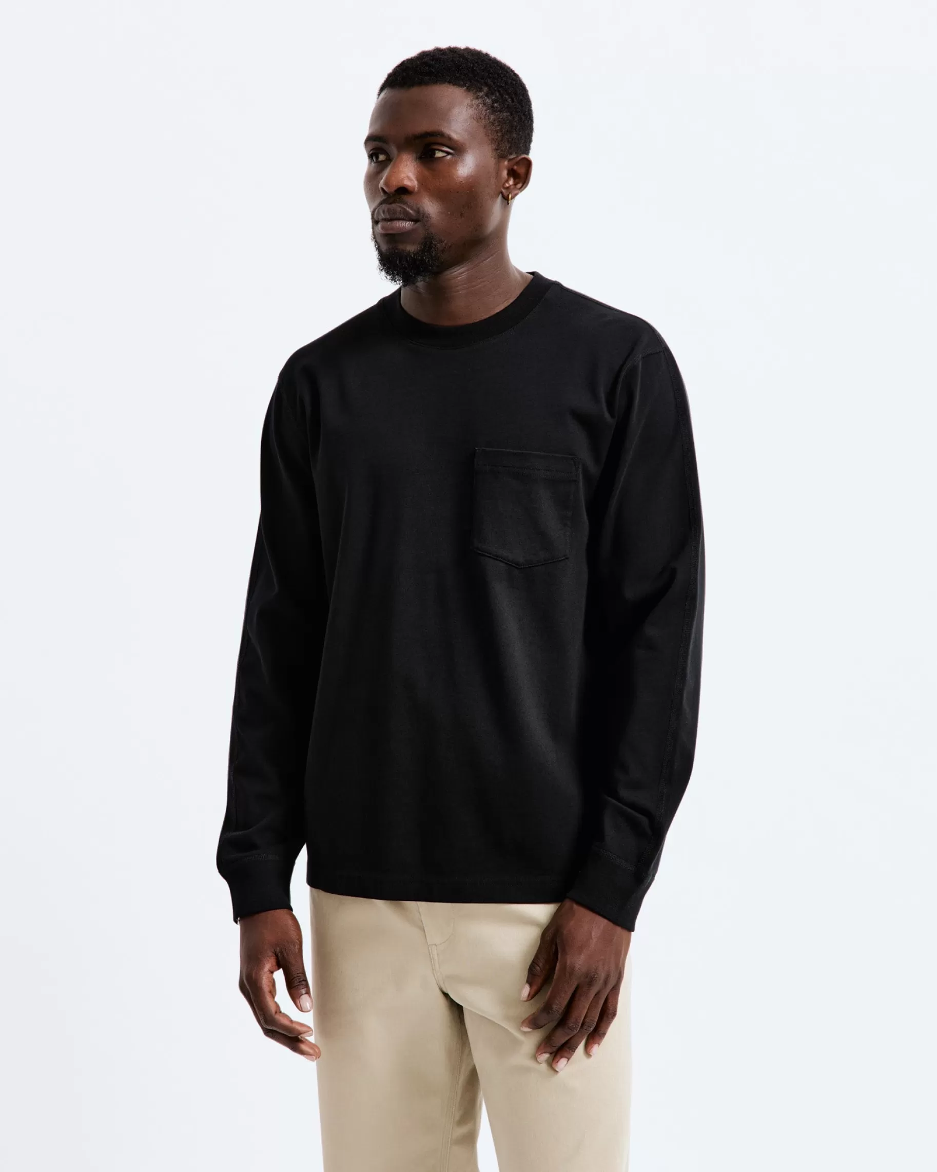 Midweight Jersey Standard Pocket Long Sleeve | Reigning Champ Fashion