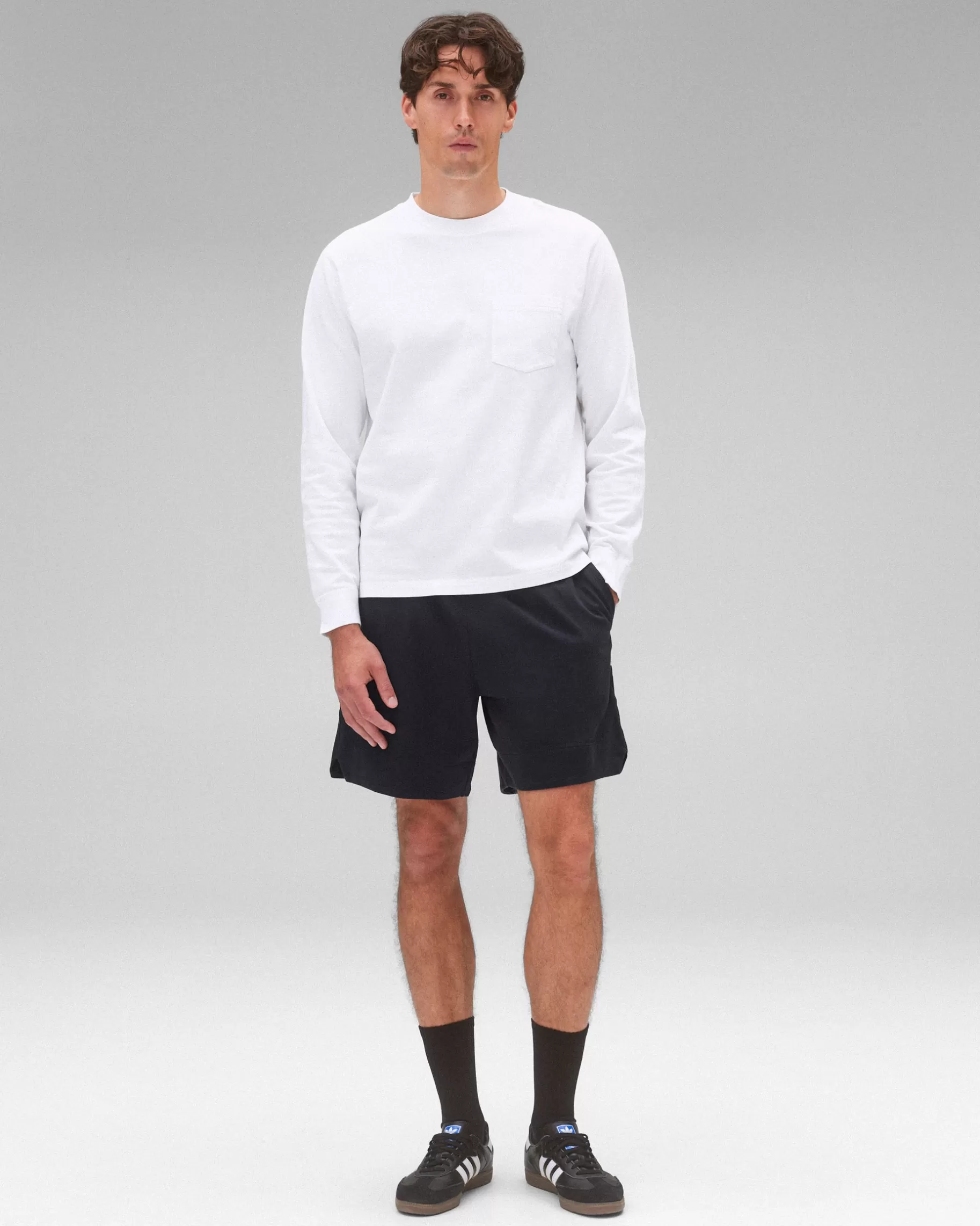 Midweight Jersey Standard Pocket Long Sleeve | Reigning Champ Discount