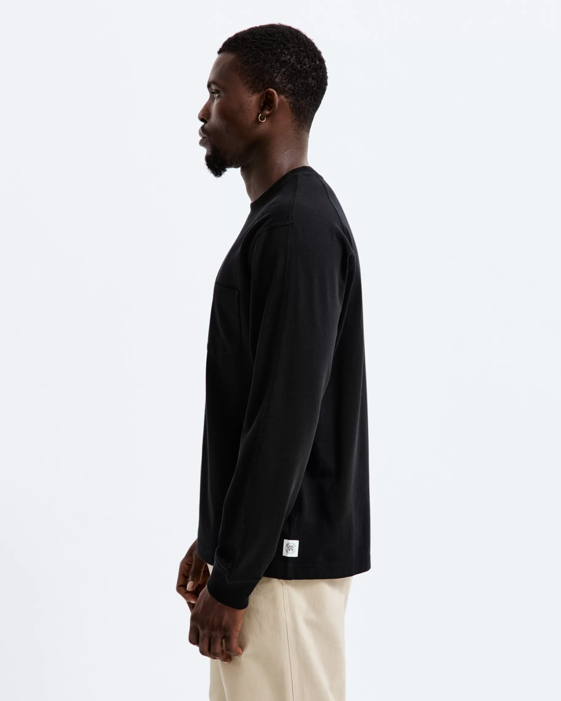 Midweight Jersey Standard Pocket Long Sleeve | Reigning Champ Fashion