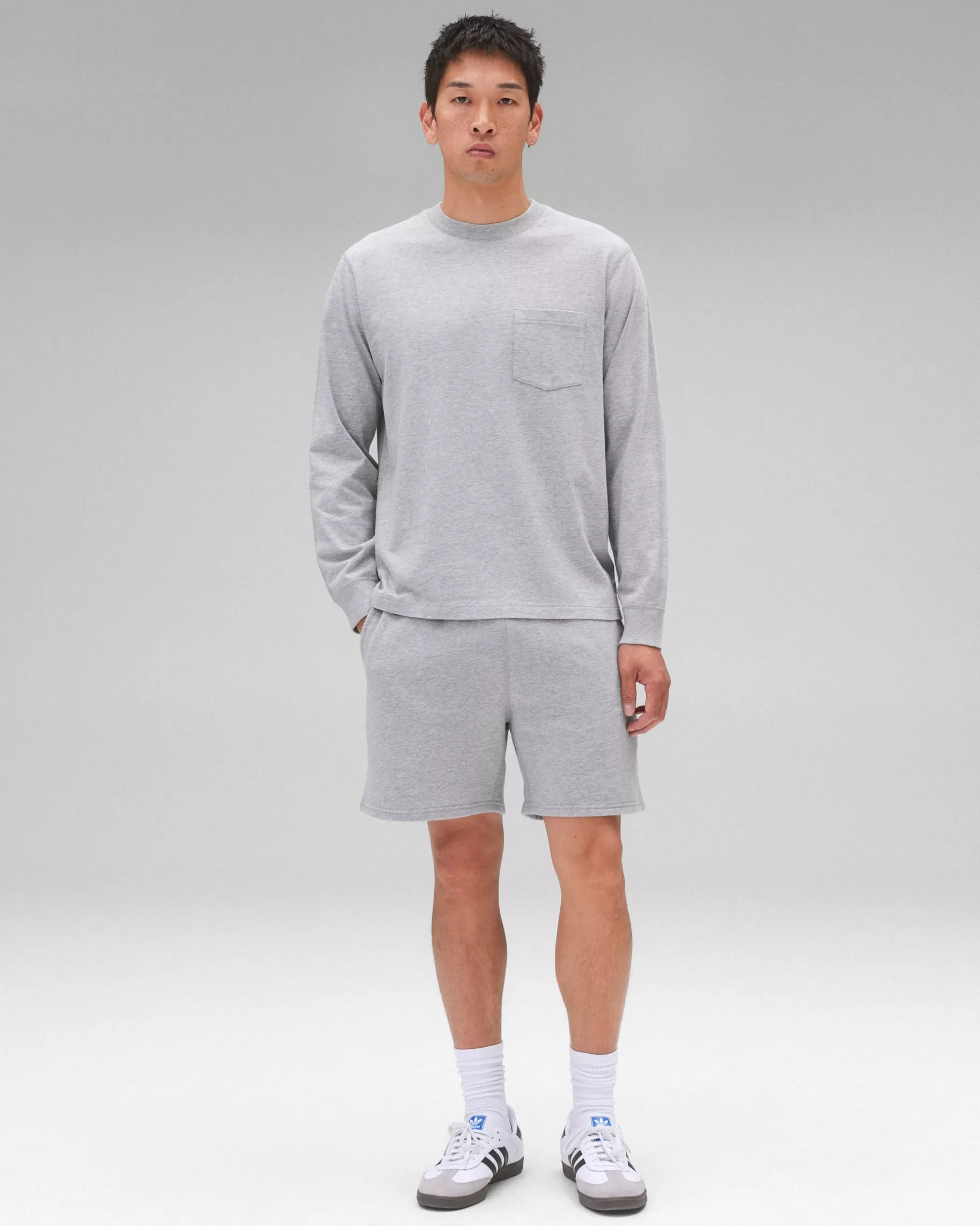 Midweight Jersey Standard Pocket Long Sleeve | Reigning Champ Sale