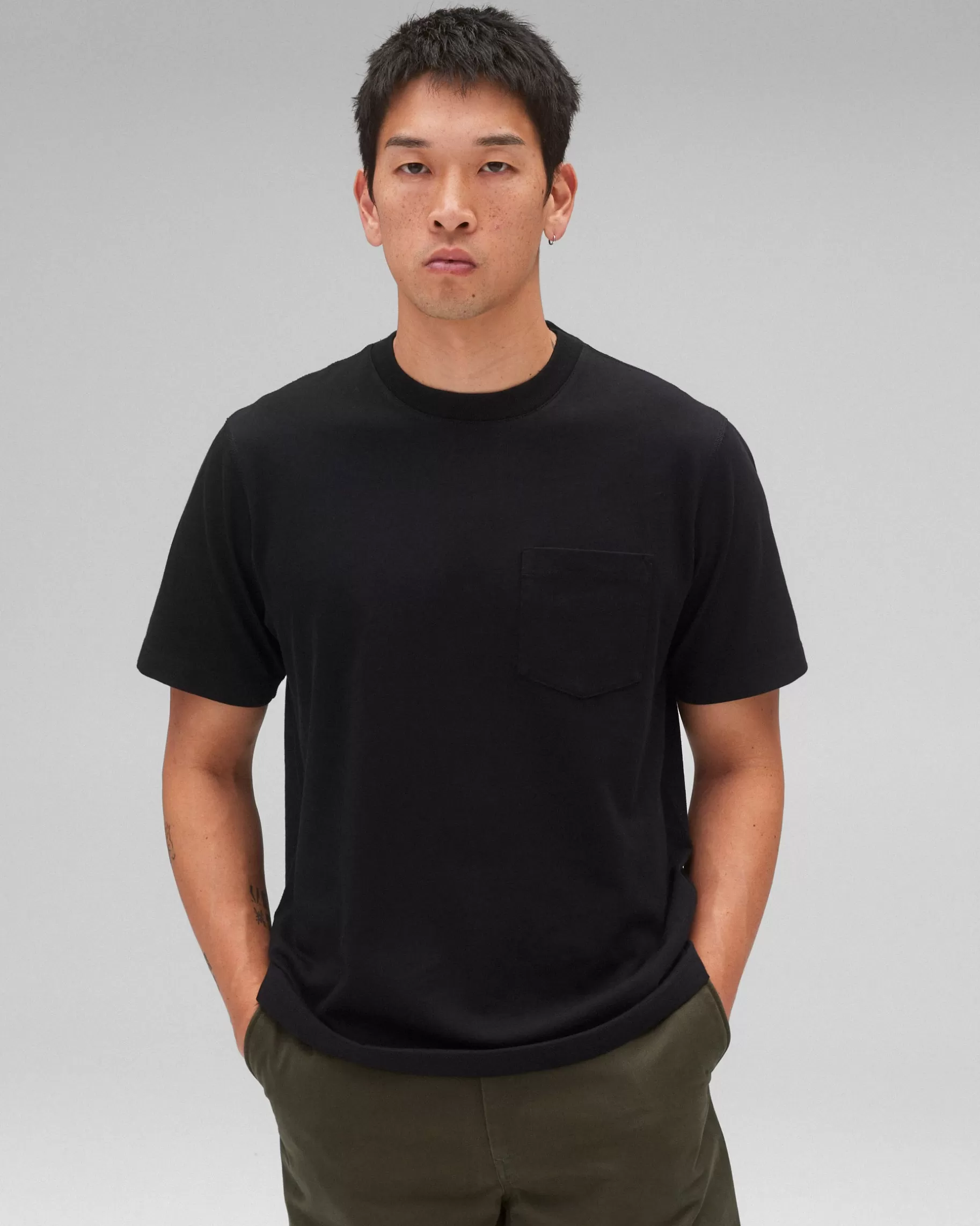 Midweight Jersey Standard Pocket T-Shirt | Reigning Champ Clearance