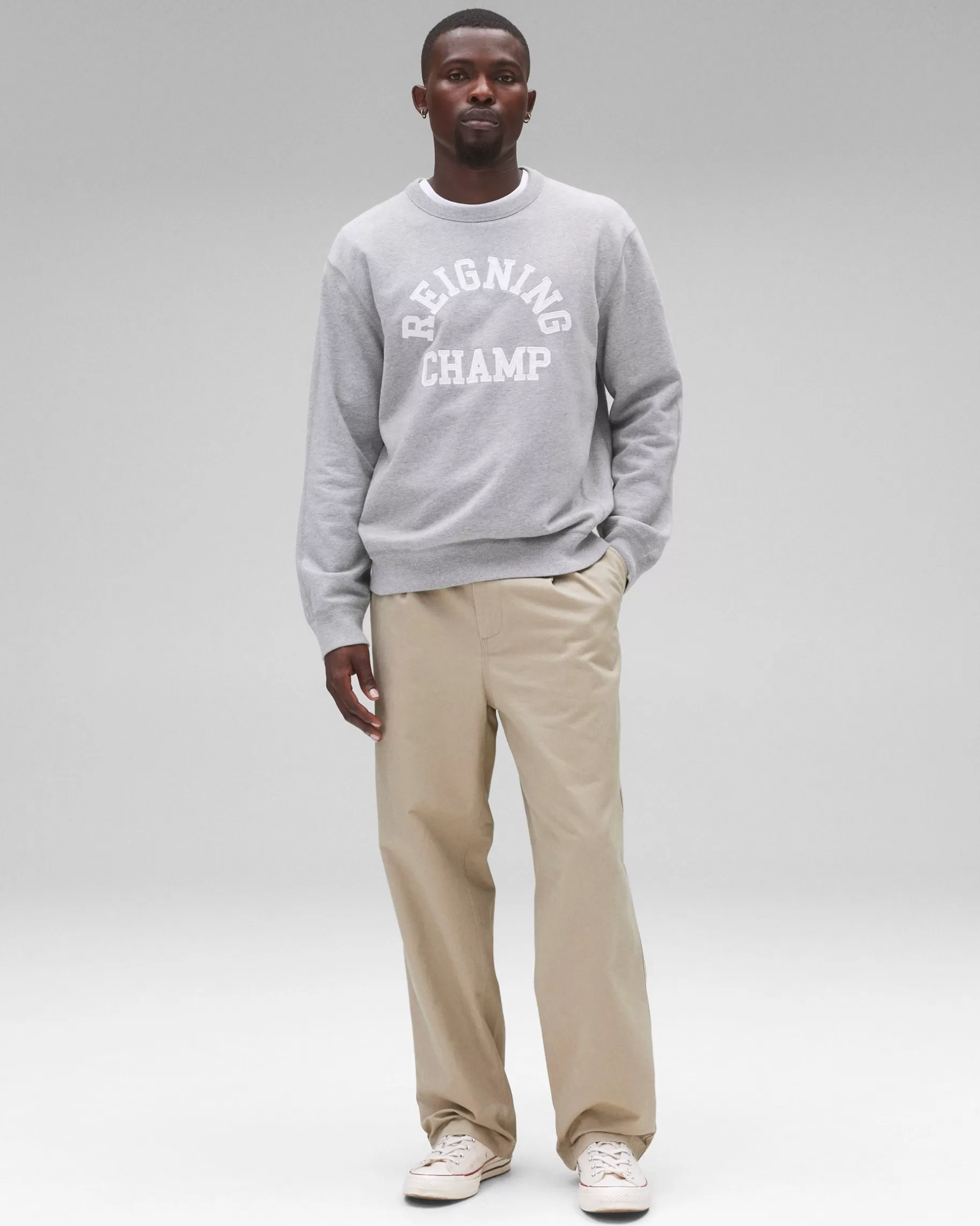 Midweight Terry Arch Logo Crewneck | Reigning Champ Clearance