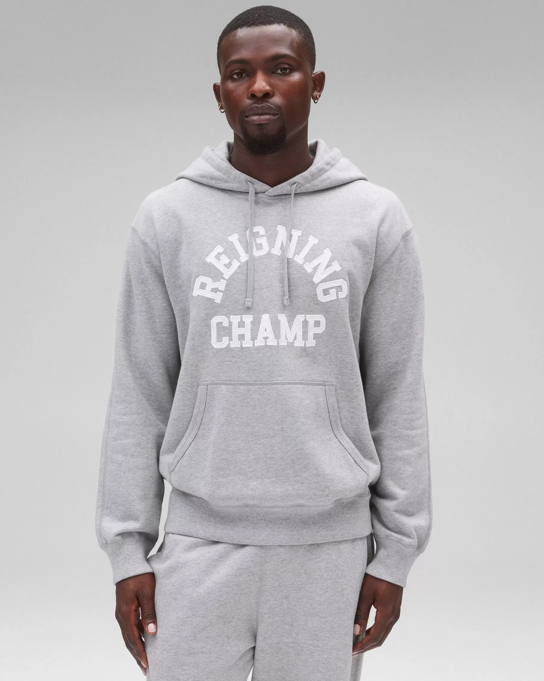 Midweight Terry Arch Logo Hoodie | Reigning Champ Outlet