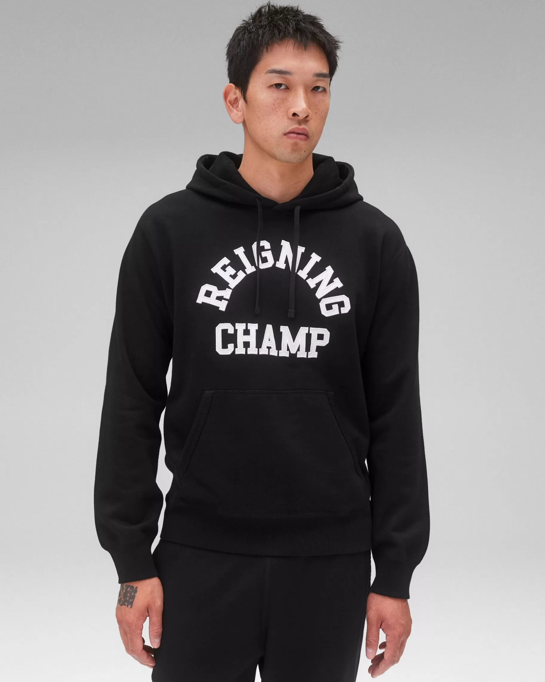 Midweight Terry Arch Logo Hoodie | Reigning Champ Store