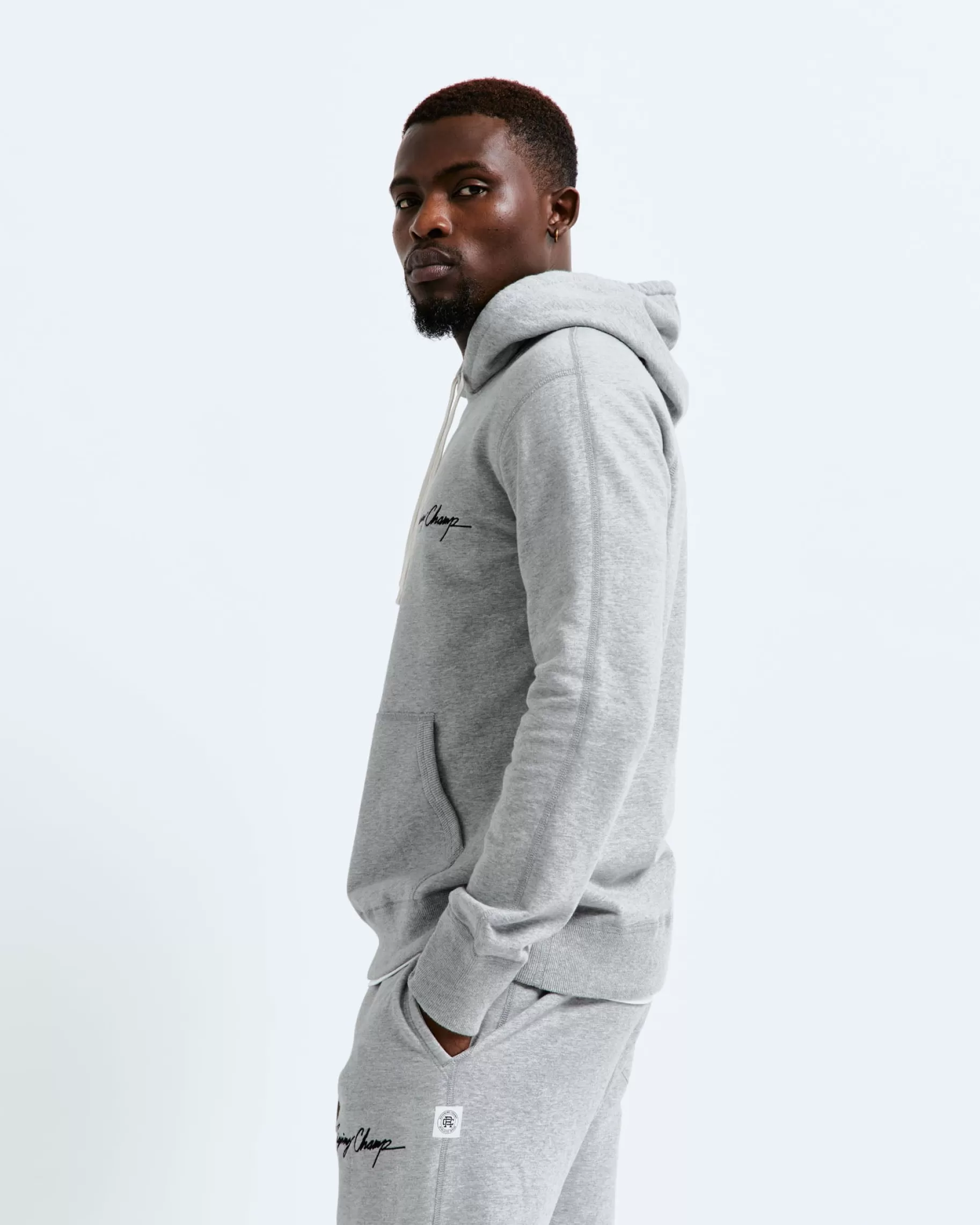 Midweight Terry Autograph Pullover Hoodie | Reigning Champ Flash Sale