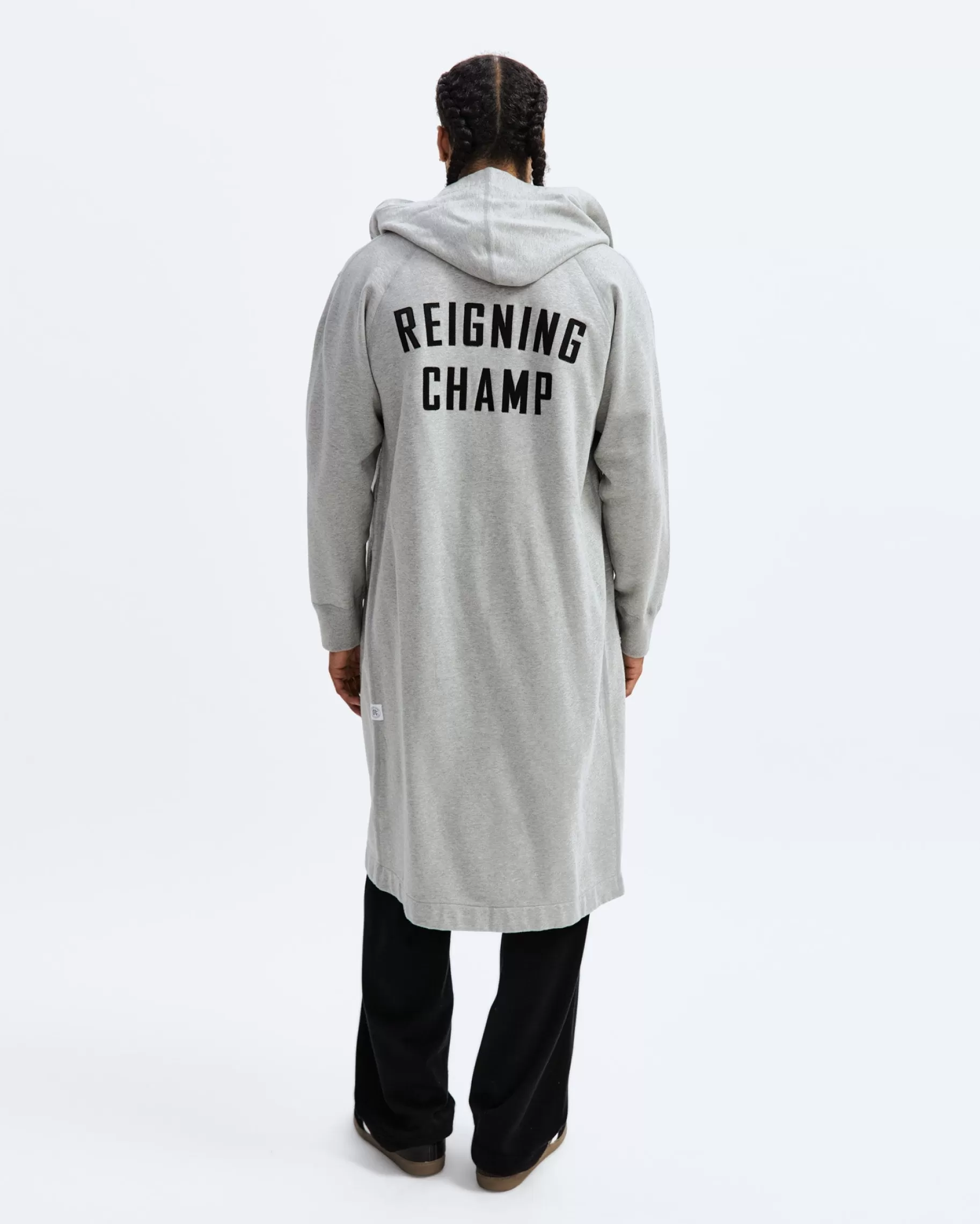 Midweight Terry Embroidered Hooded Robe | Reigning Champ Shop