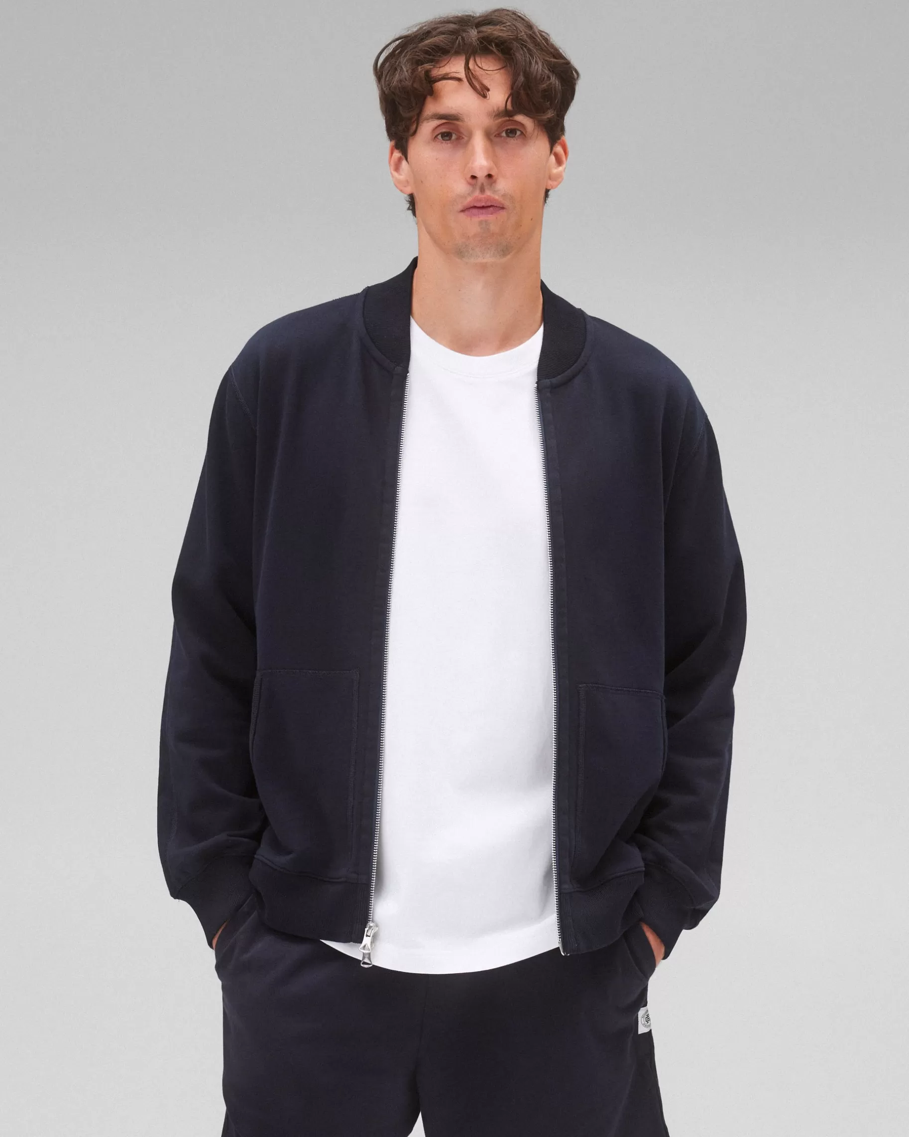 Midweight Terry Full Zip Bomber | Reigning Champ Outlet