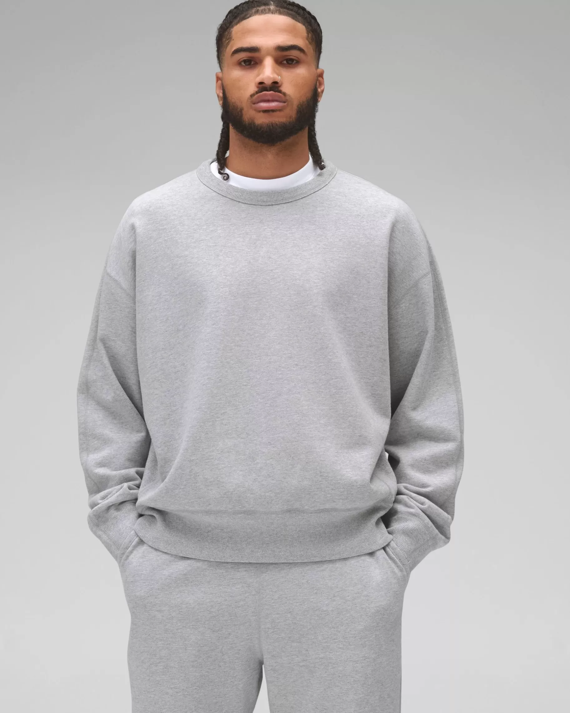 Midweight Terry Relaxed Crewneck | Reigning Champ Cheap