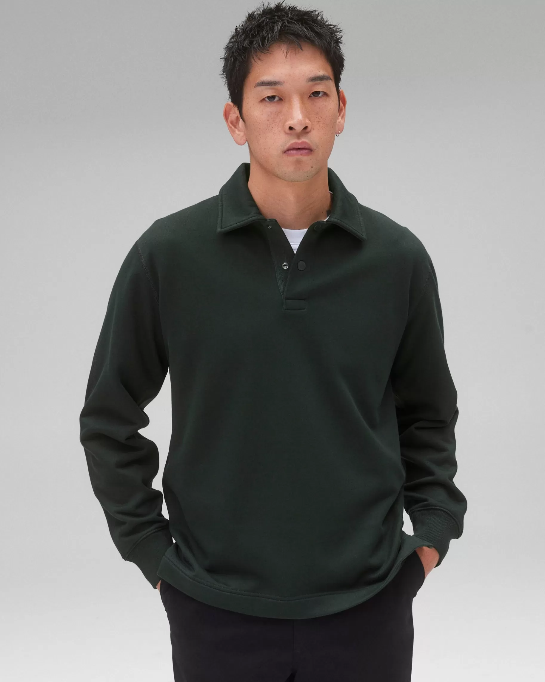 Midweight Terry Rugby Sweatshirt | Reigning Champ Hot