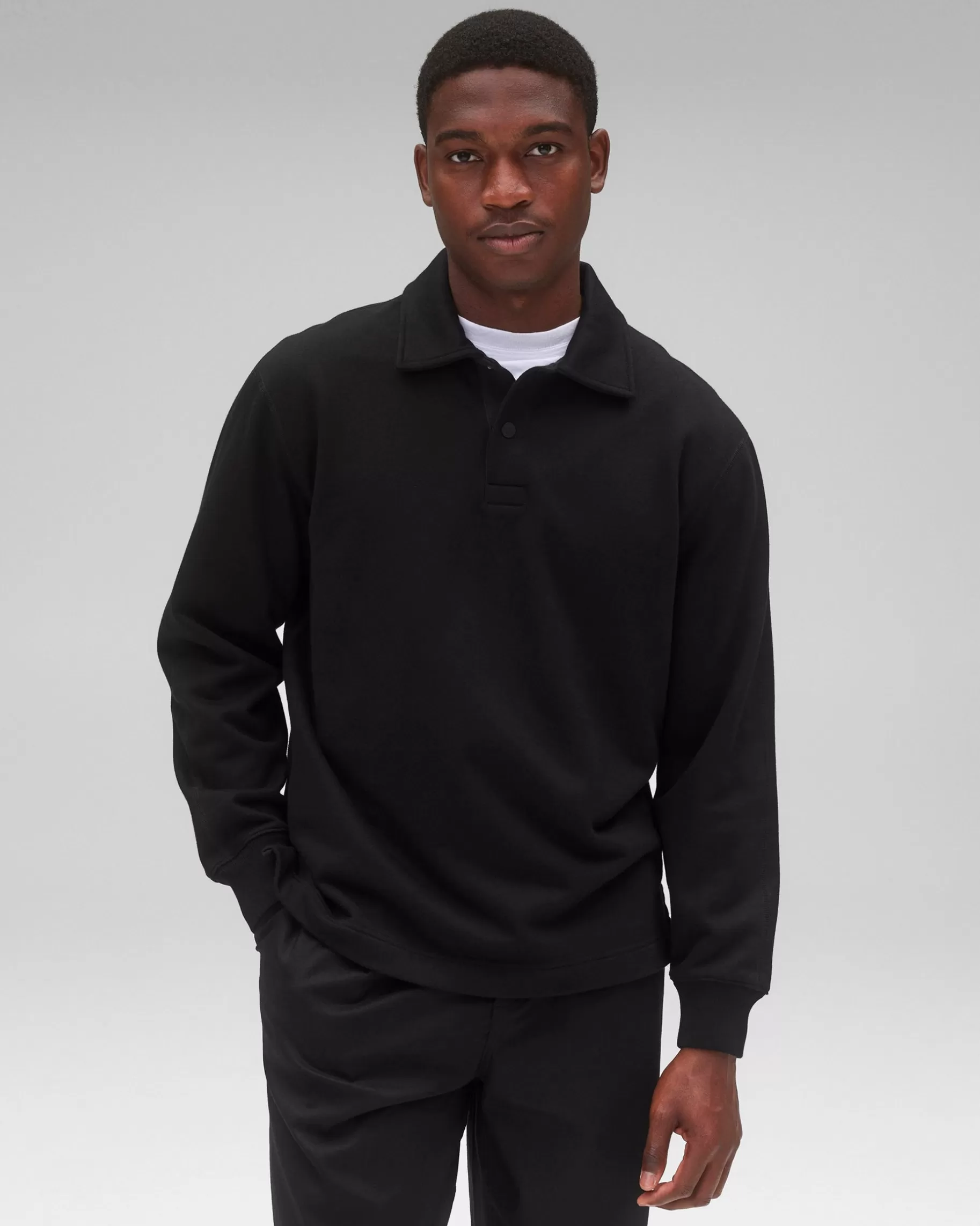 Midweight Terry Rugby Sweatshirt | Reigning Champ Store