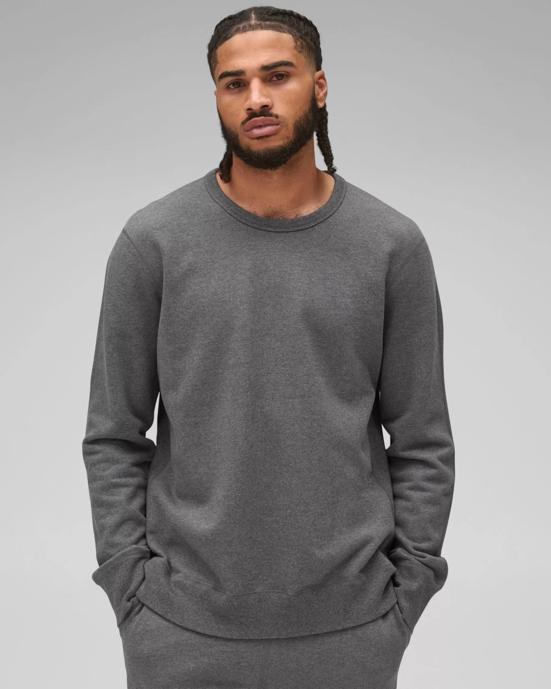 Midweight Terry Slim Crewneck | Reigning Champ Flash Sale