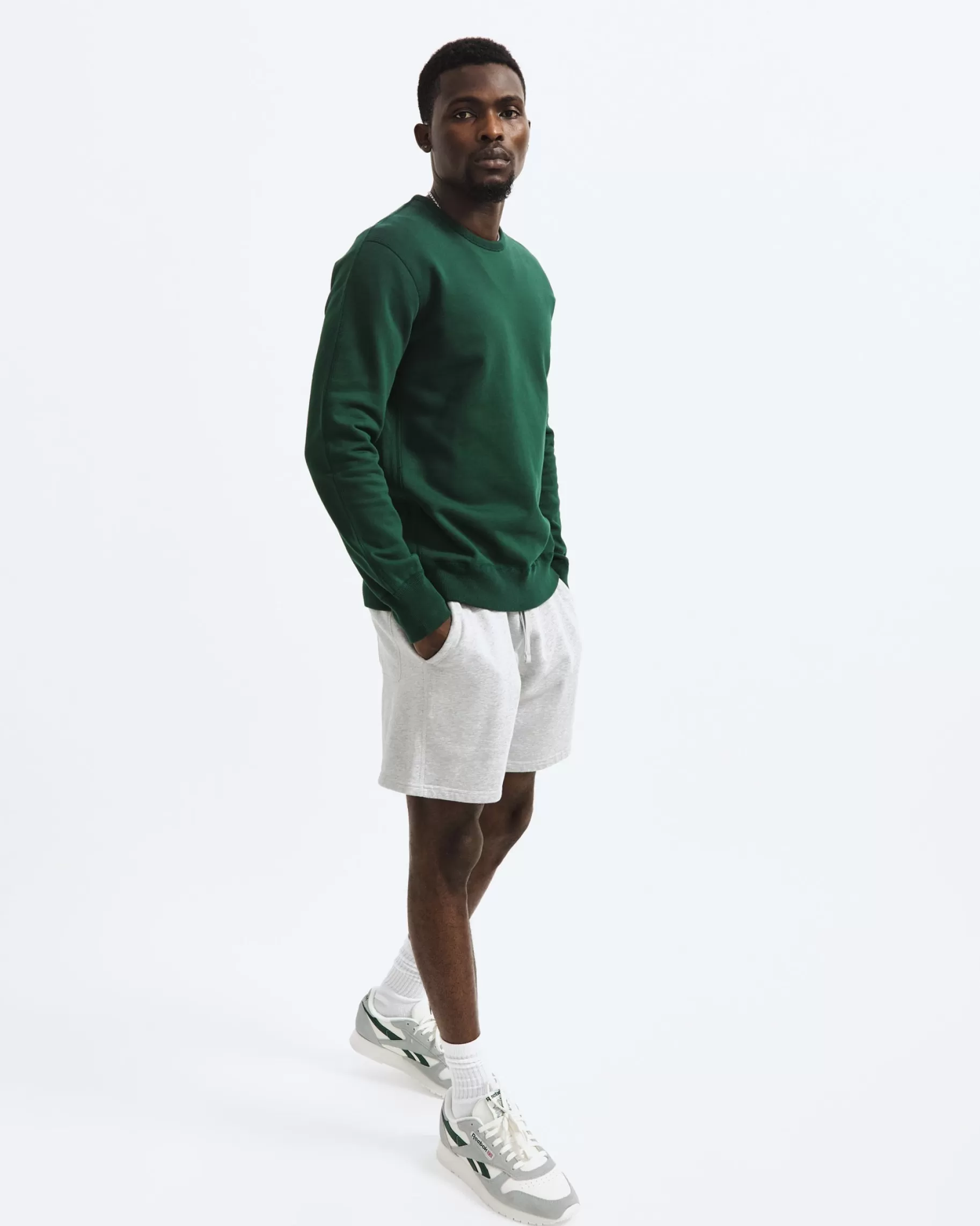 Midweight Terry Slim Crewneck | Reigning Champ Cheap