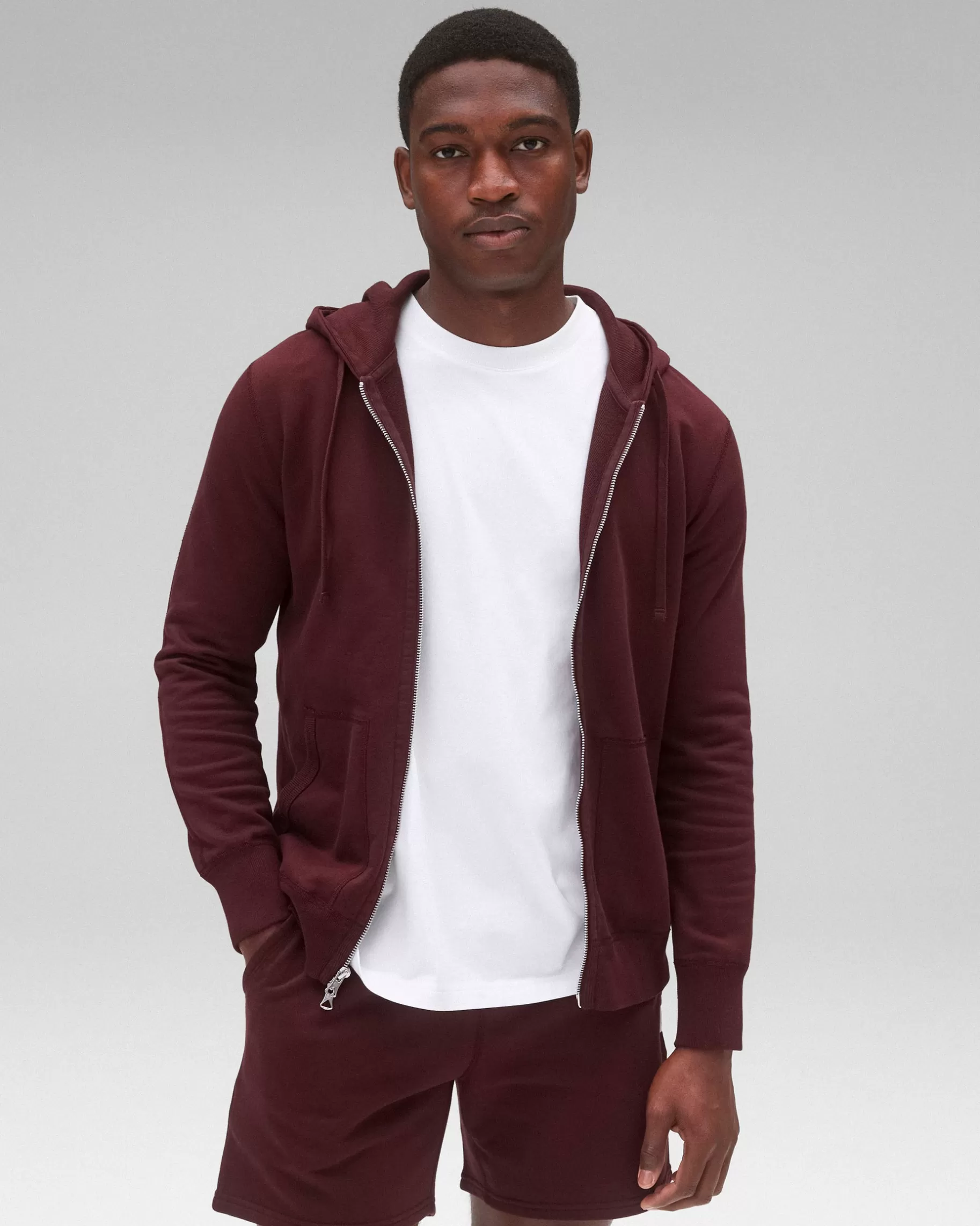 Midweight Terry Slim Zip Hoodie | Reigning Champ Outlet