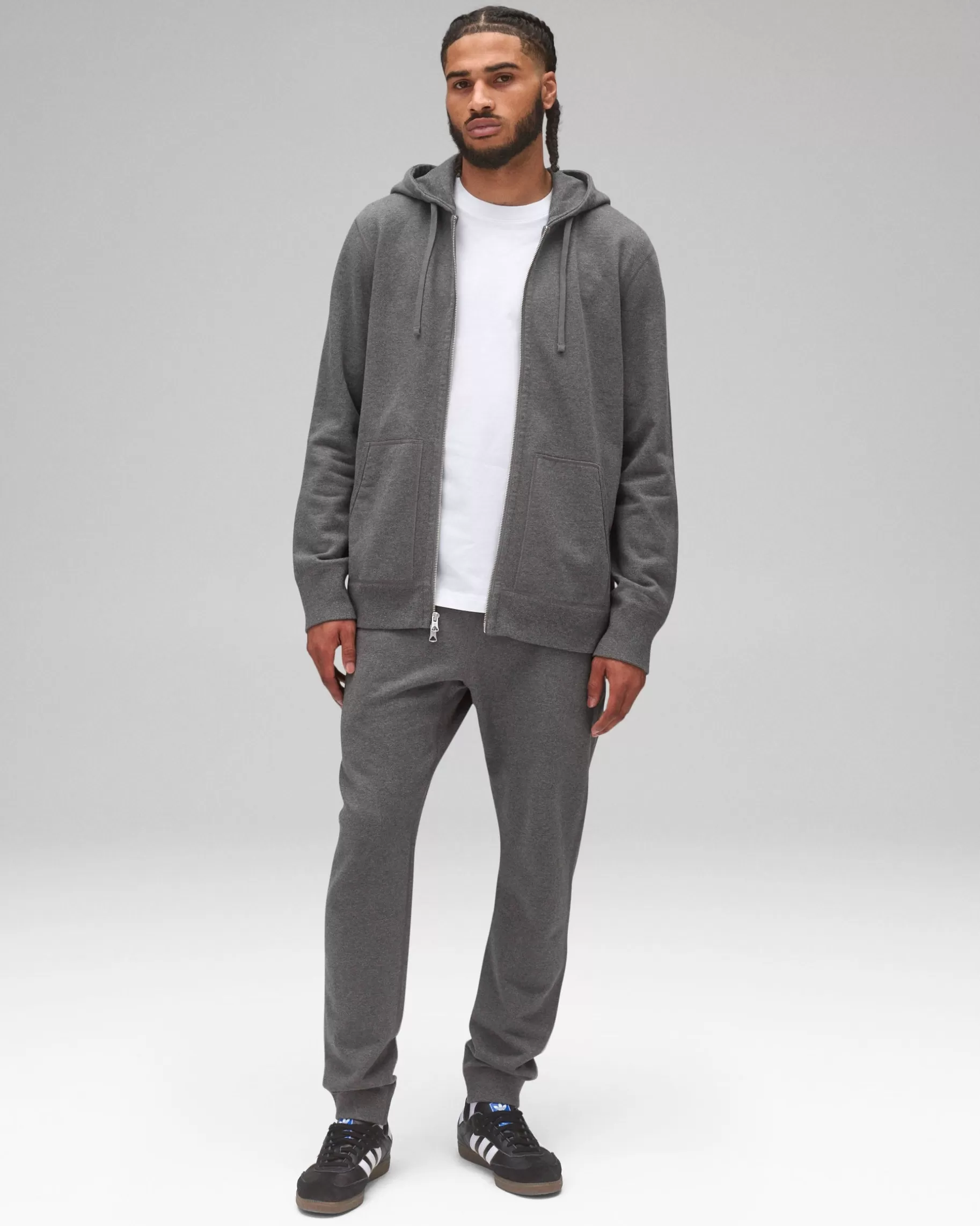 Midweight Terry Slim Zip Hoodie | Reigning Champ Store