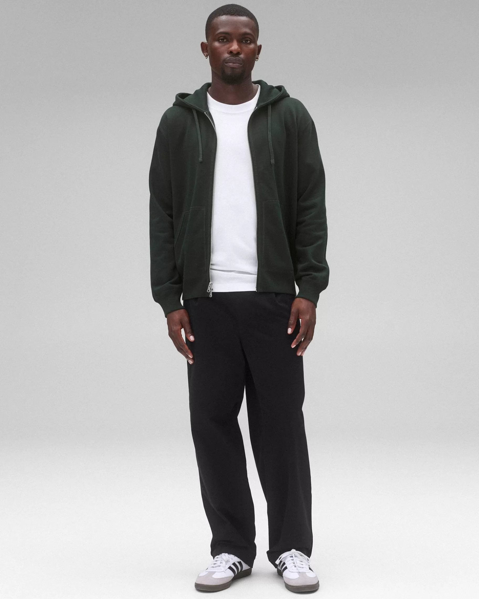 Midweight Terry Standard Zip Hoodie | Reigning Champ Hot