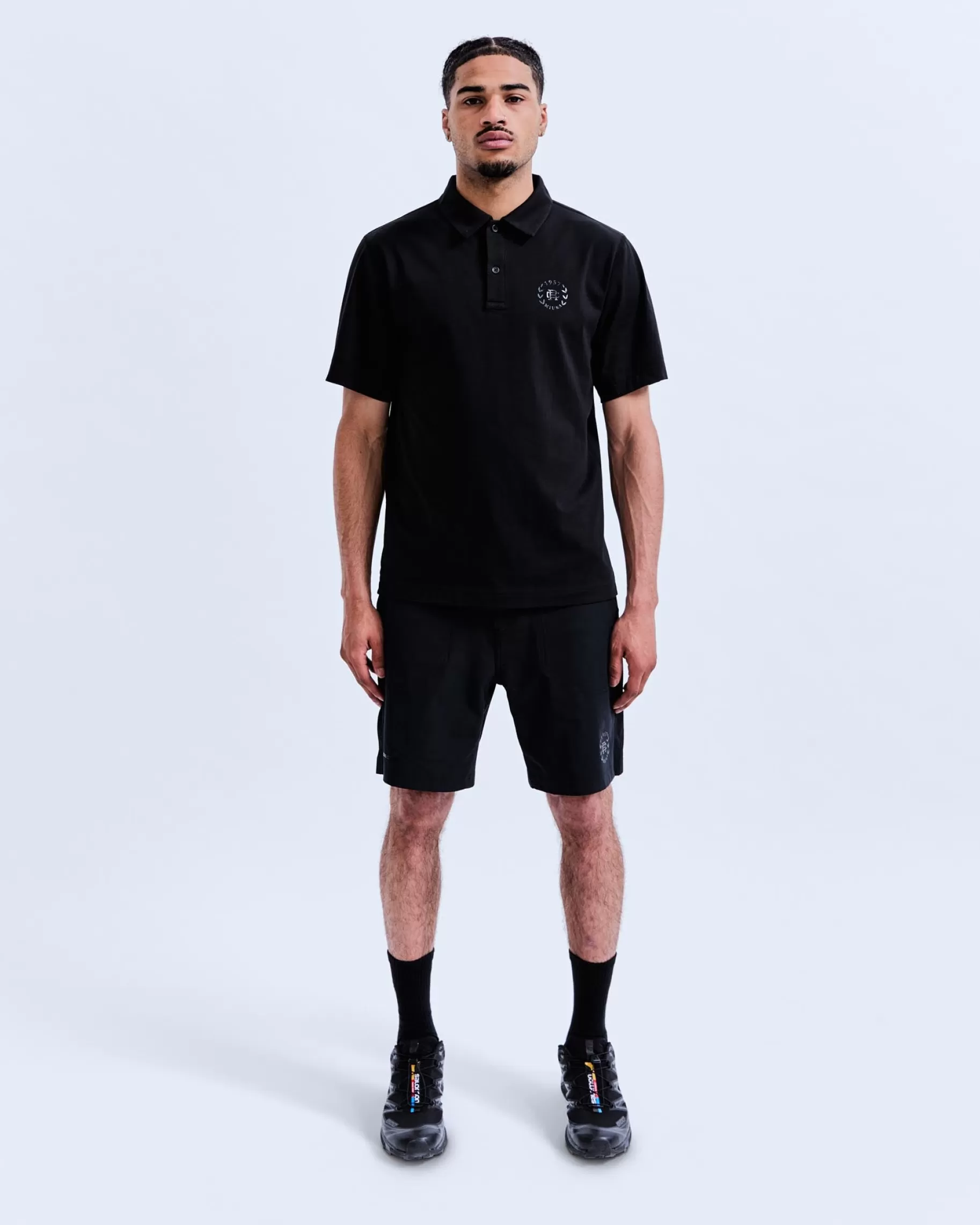 Miura Stretch Warp Knit Bunker Short 8" | Reigning Champ Flash Sale