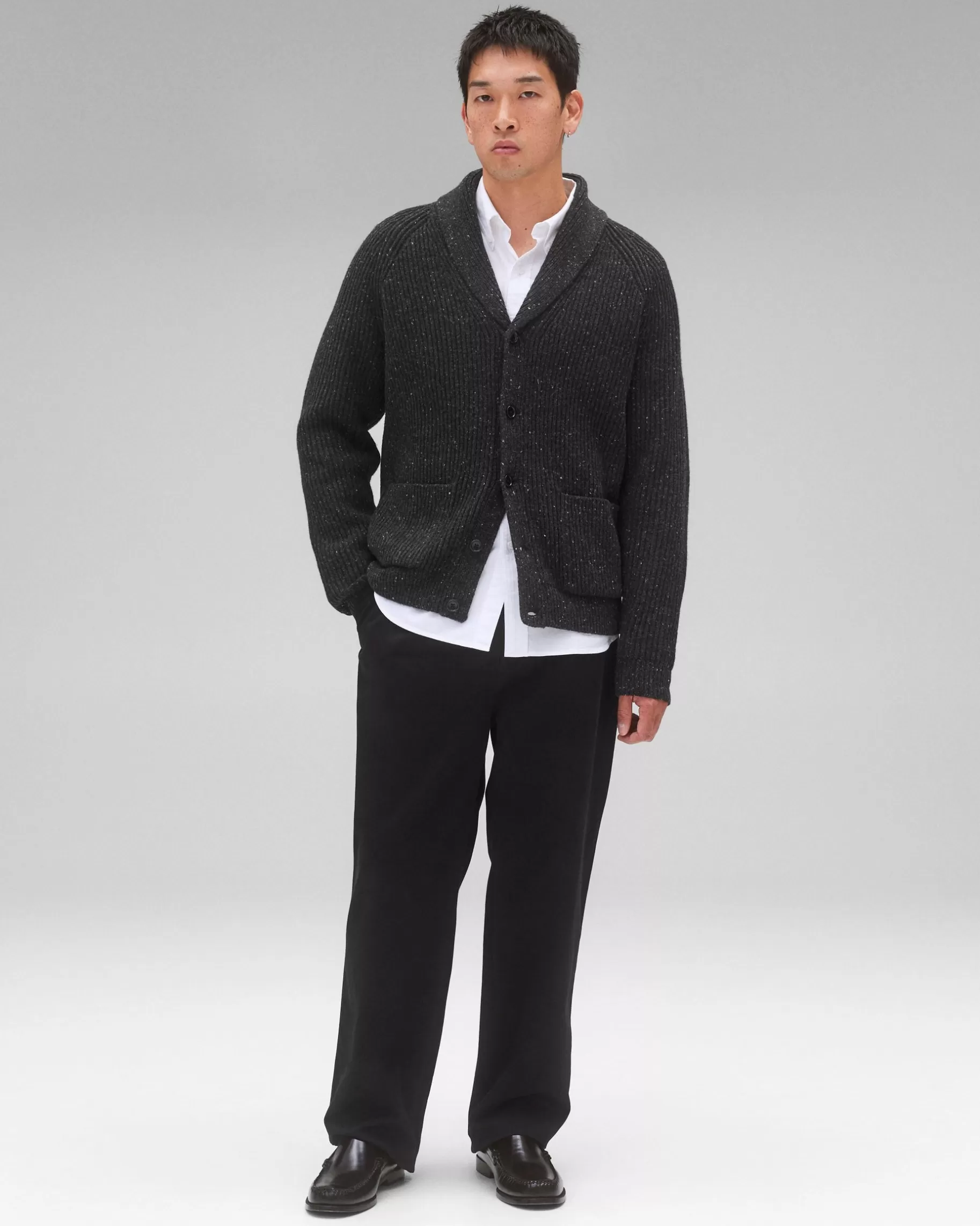 Nep Merino Kenny Shawl Cardigan | Reigning Champ Shop