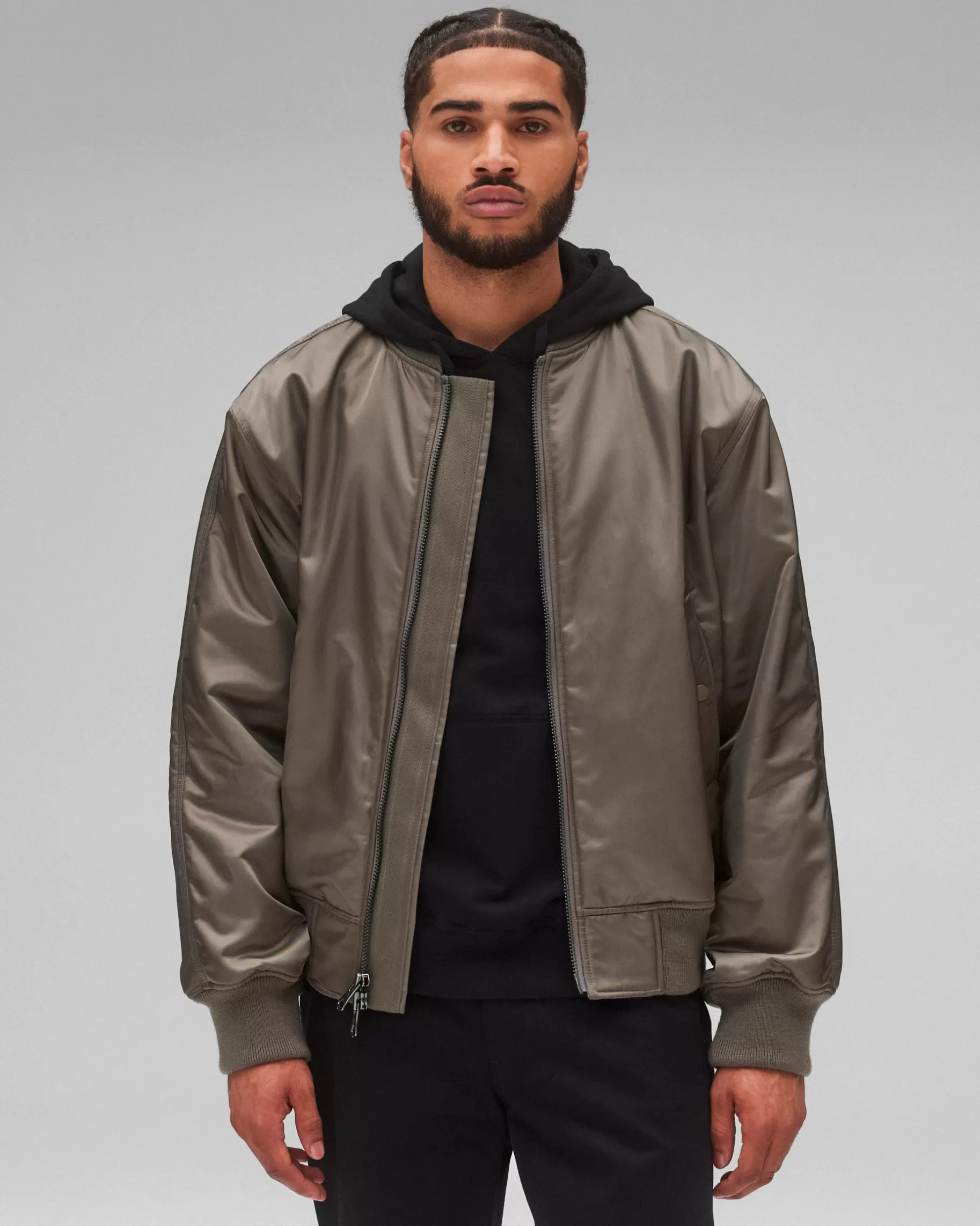 Nylon Twill Crew Jacket | Reigning Champ Shop