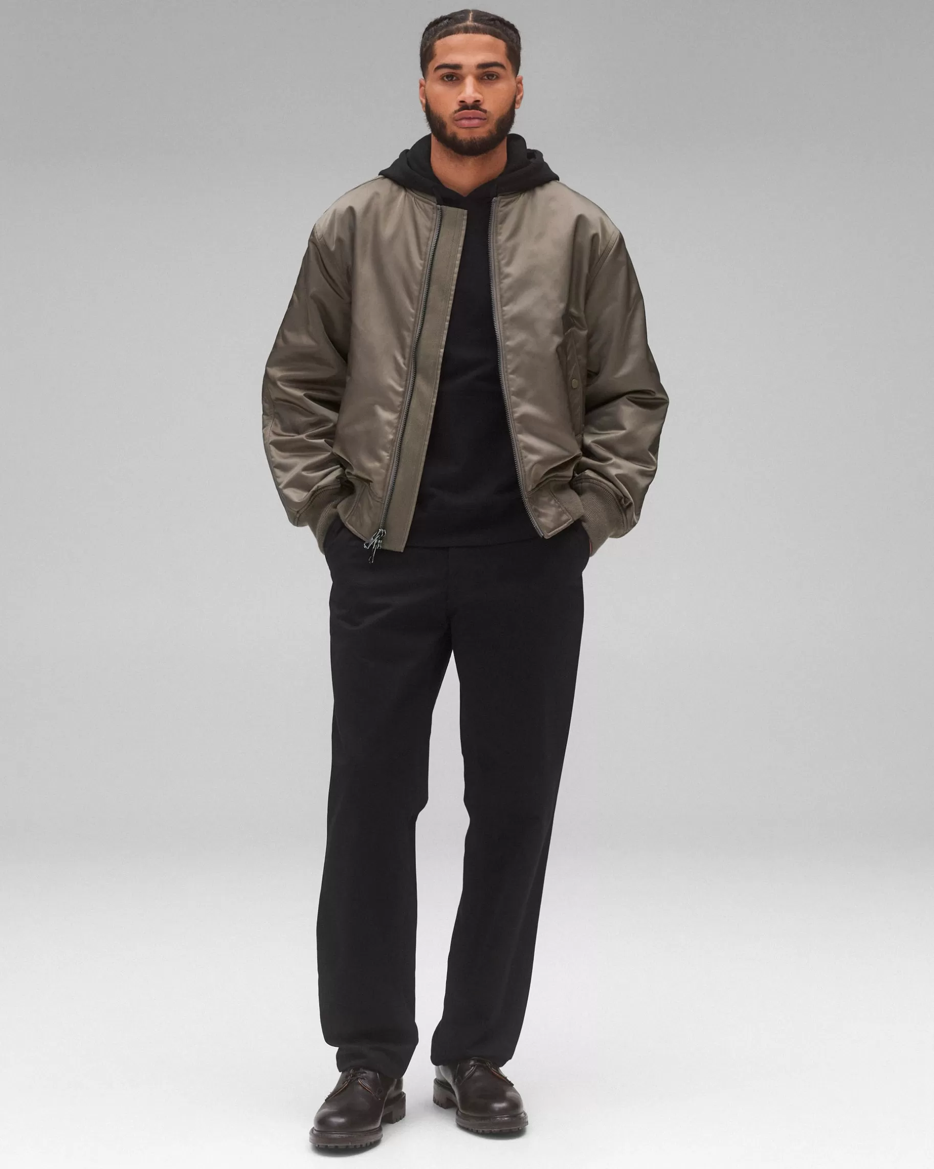 Nylon Twill Crew Jacket | Reigning Champ Shop