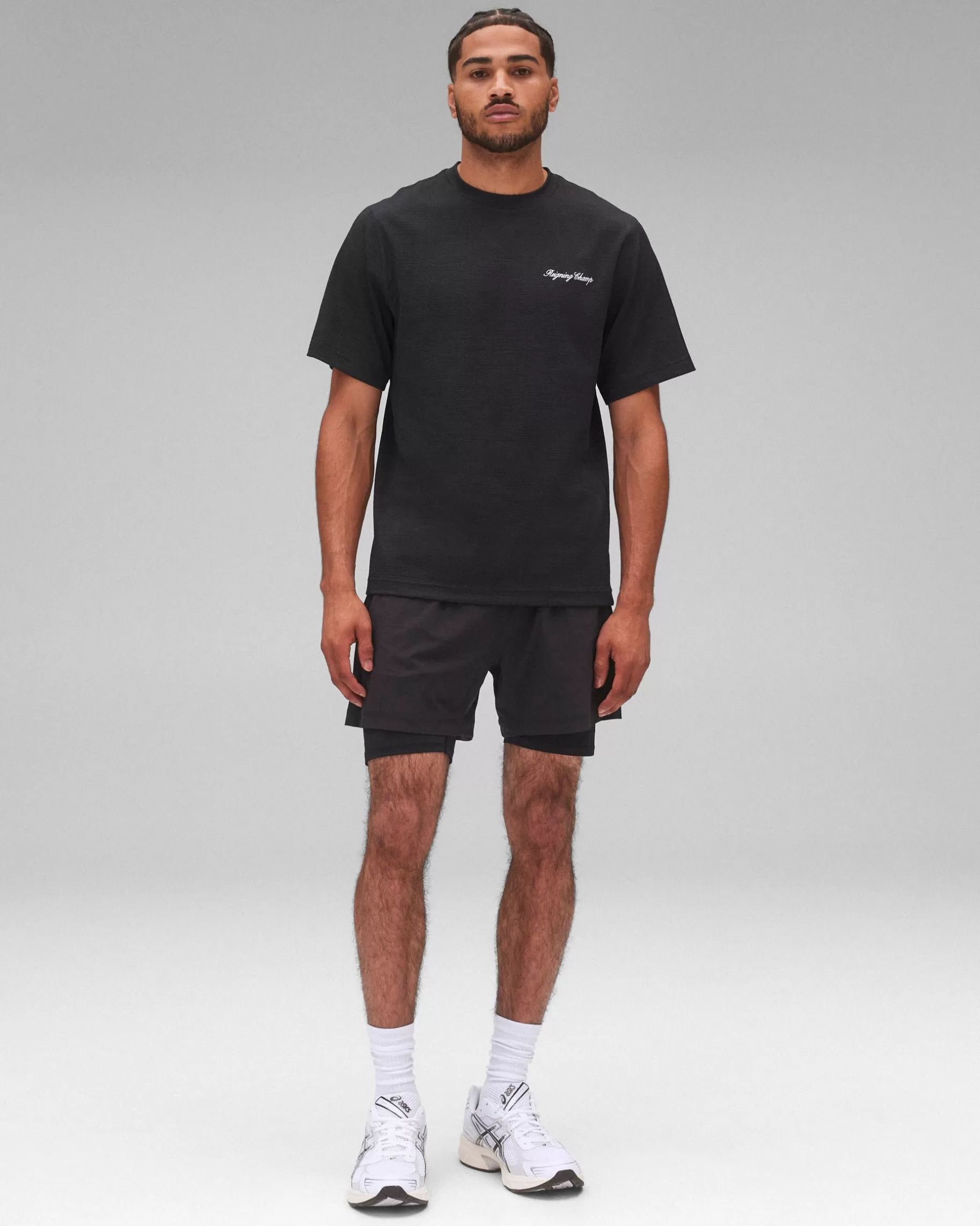 Solotex Mesh Script T-Shirt | Reigning Champ Store