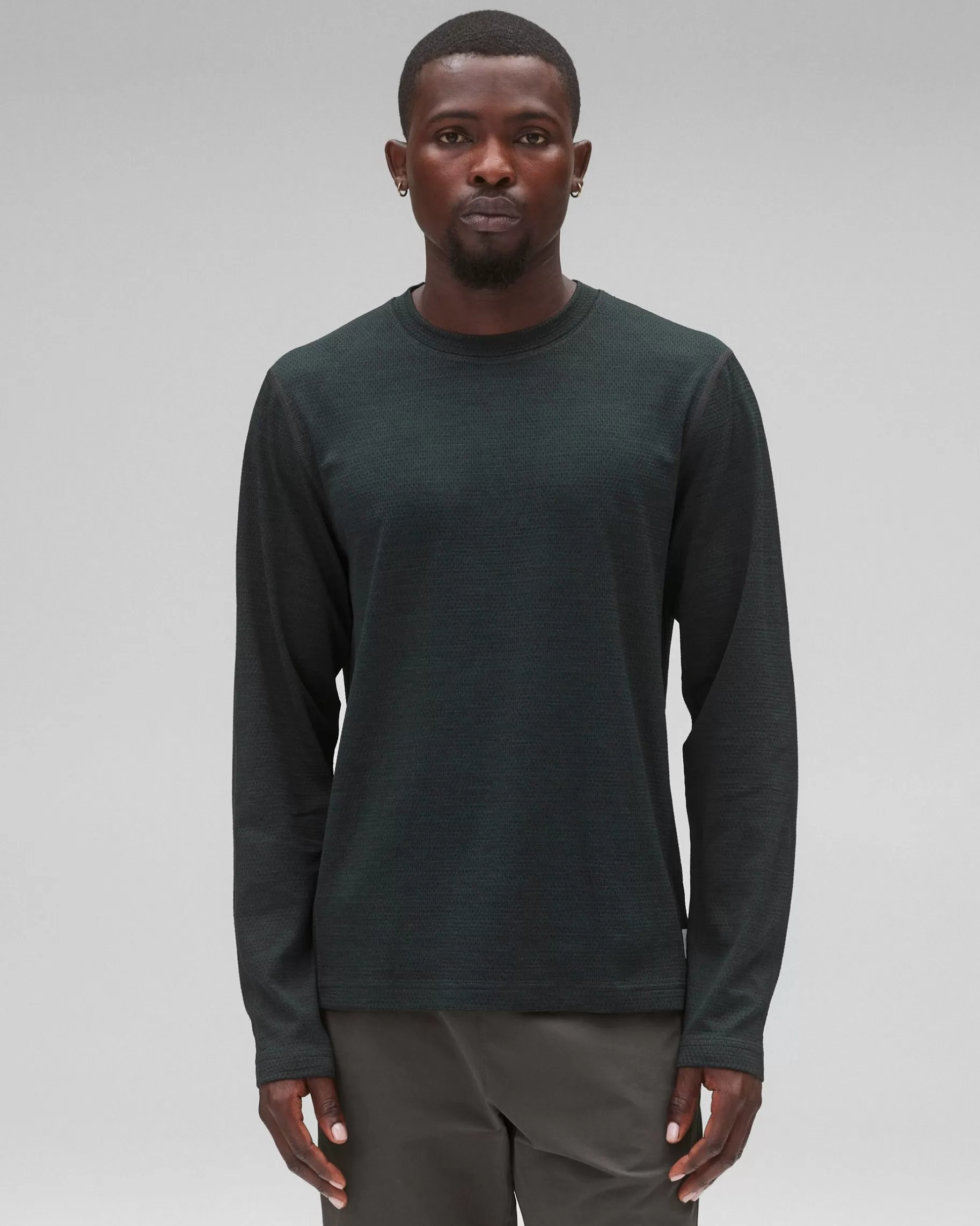 Solotex Mesh Tiebreak Long Sleeve | Reigning Champ Fashion