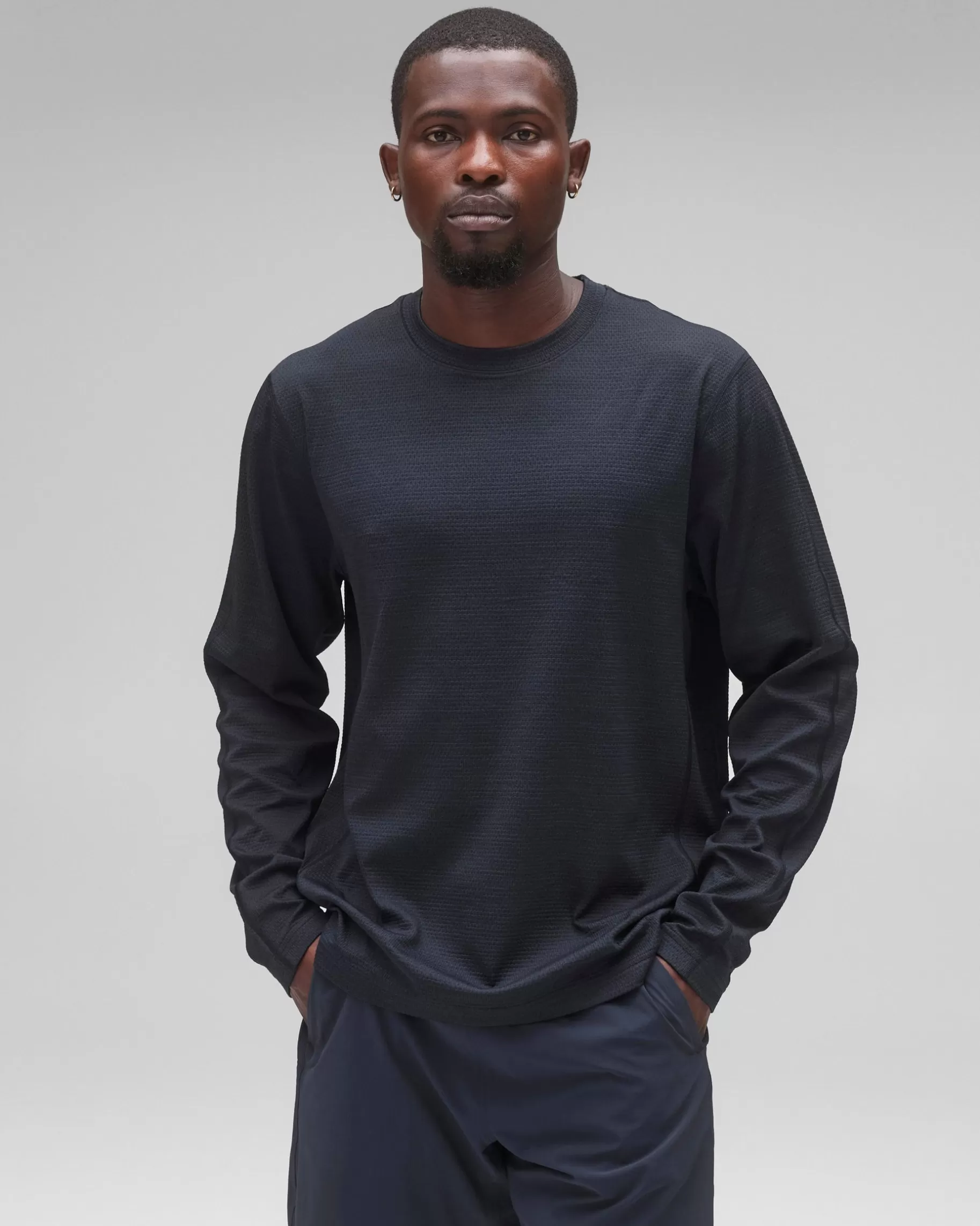 Solotex Mesh Tiebreak Long Sleeve | Reigning Champ Discount