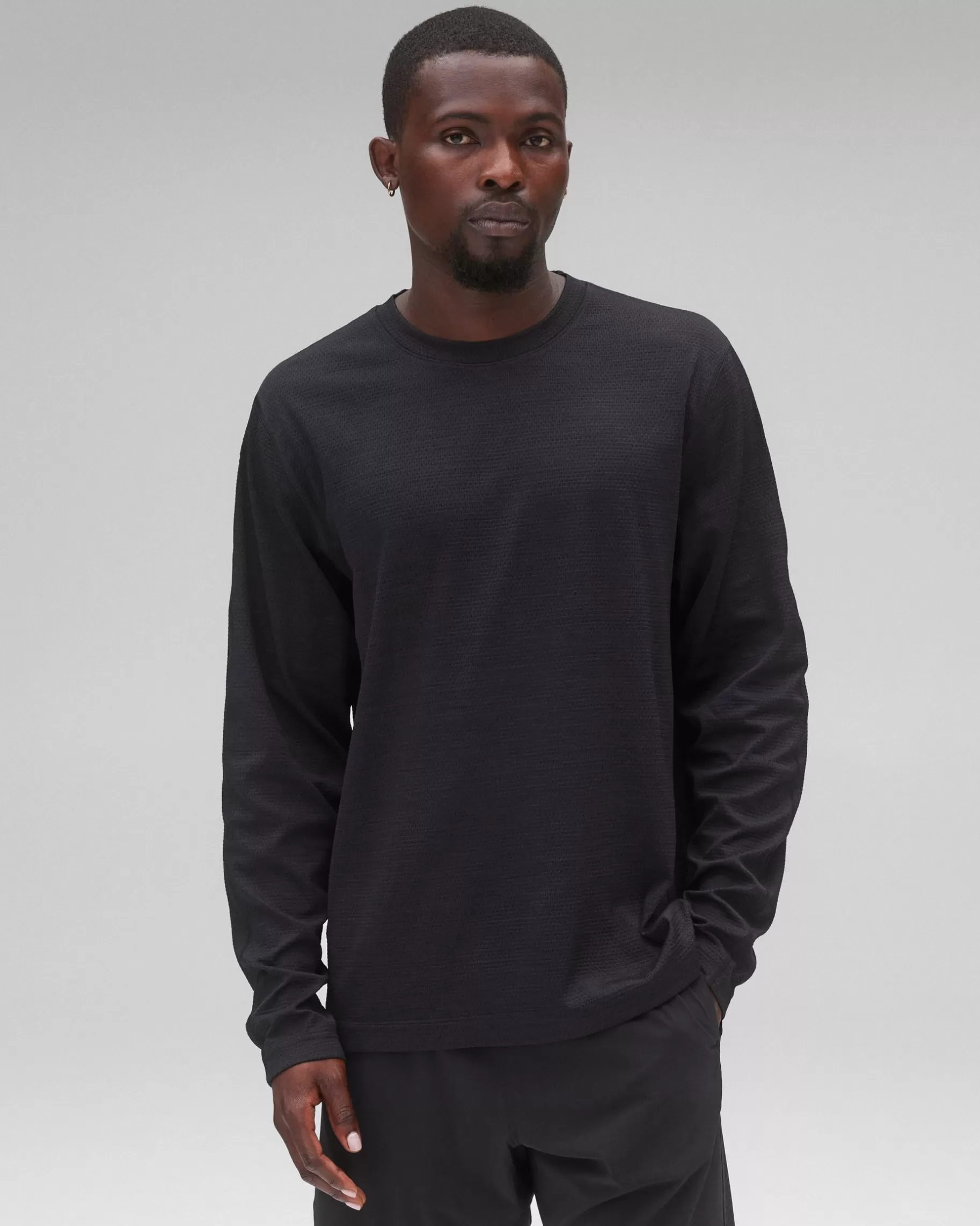 Solotex Mesh Tiebreak Long Sleeve | Reigning Champ New