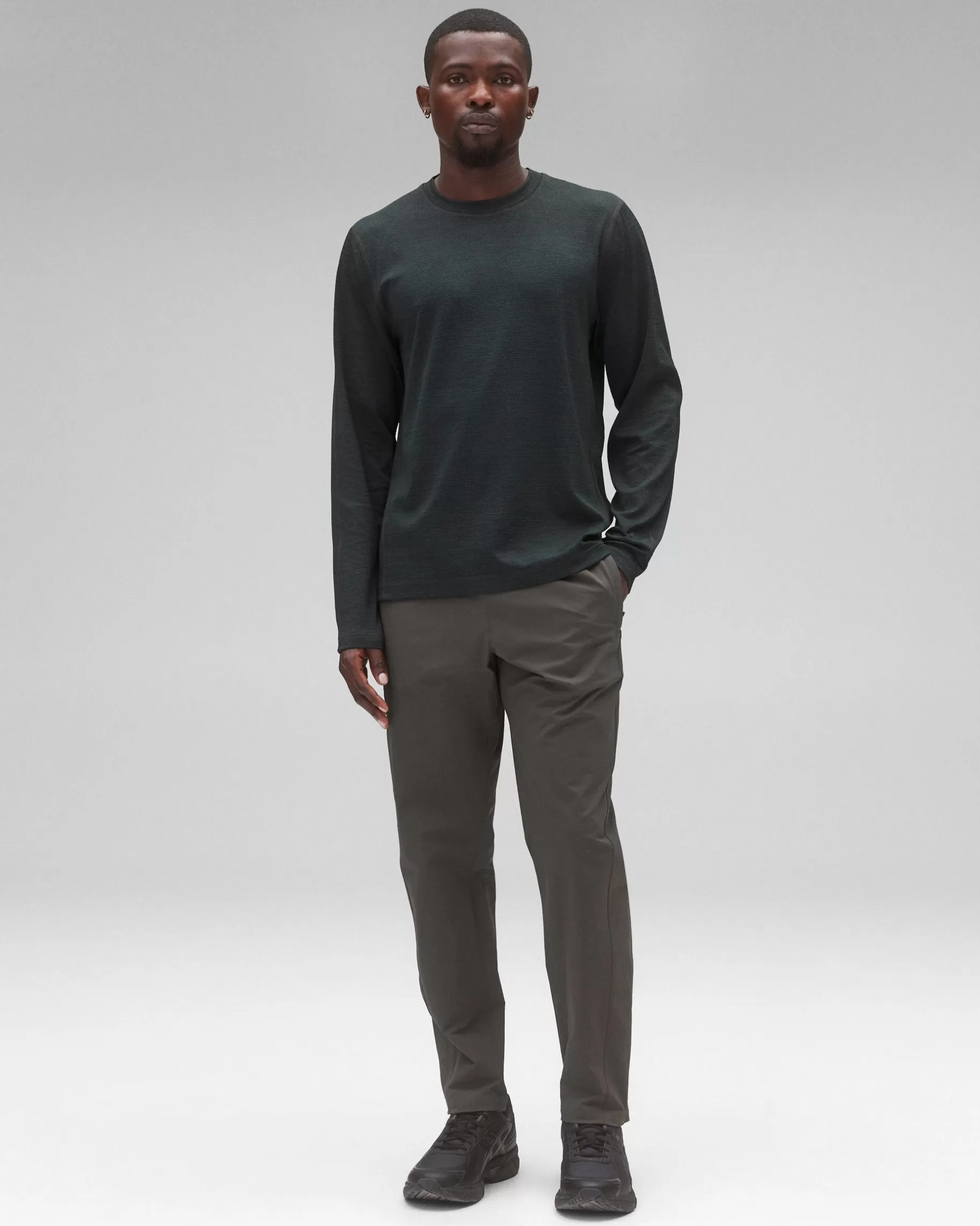 Solotex Mesh Tiebreak Long Sleeve | Reigning Champ Fashion