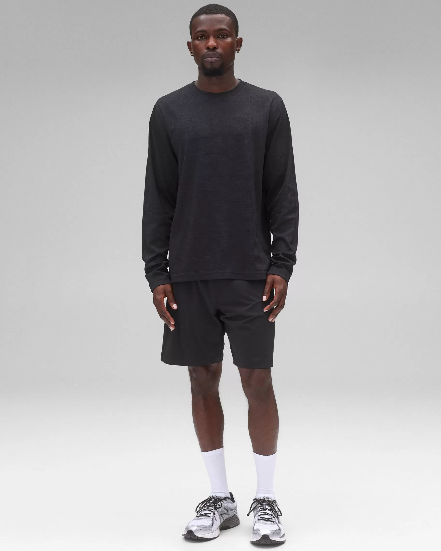 Solotex Mesh Tiebreak Long Sleeve | Reigning Champ New