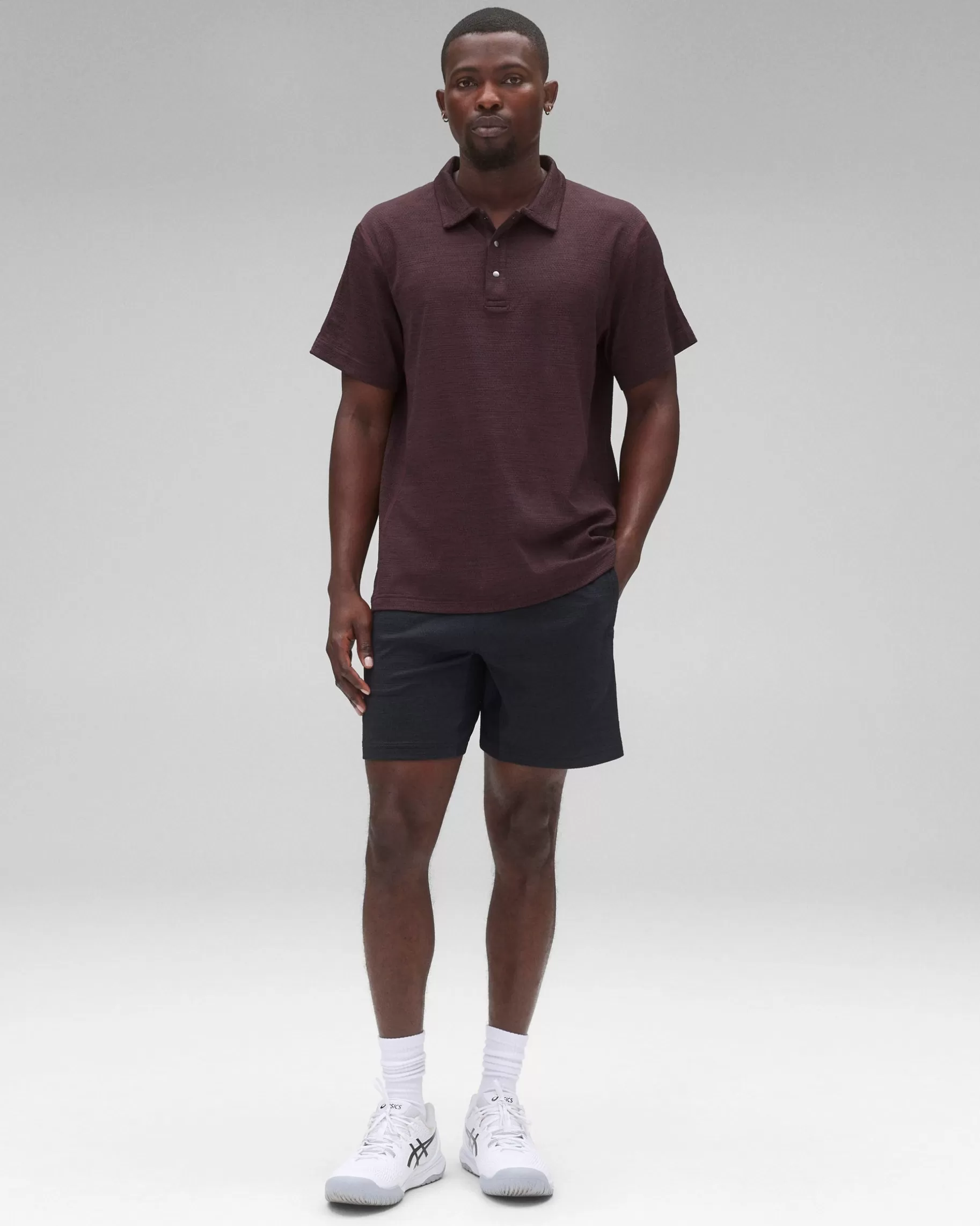 Solotex Mesh Tiebreak Polo | Reigning Champ Best Sale