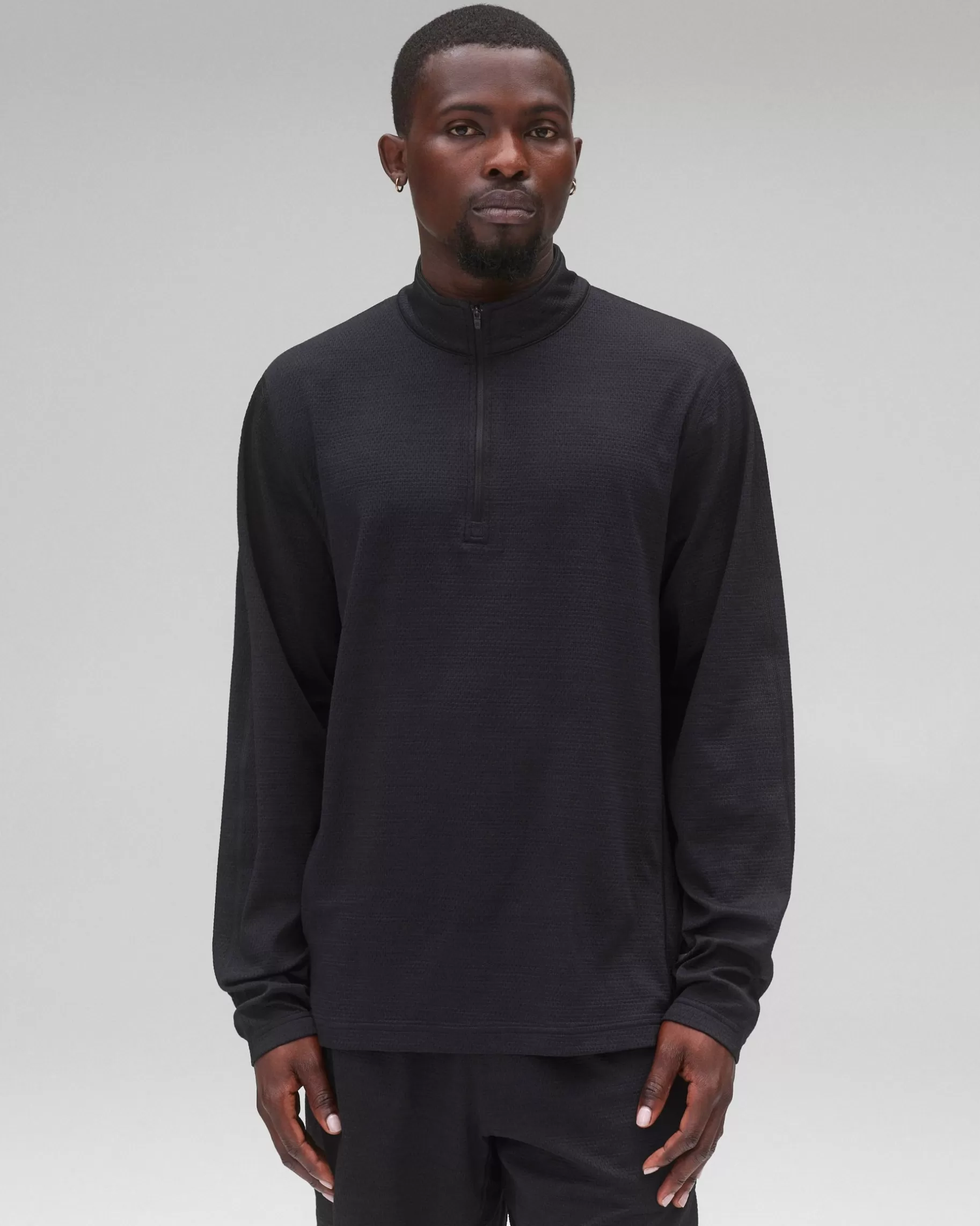 Solotex Mesh Tiebreak Quarter Zip | Reigning Champ Fashion