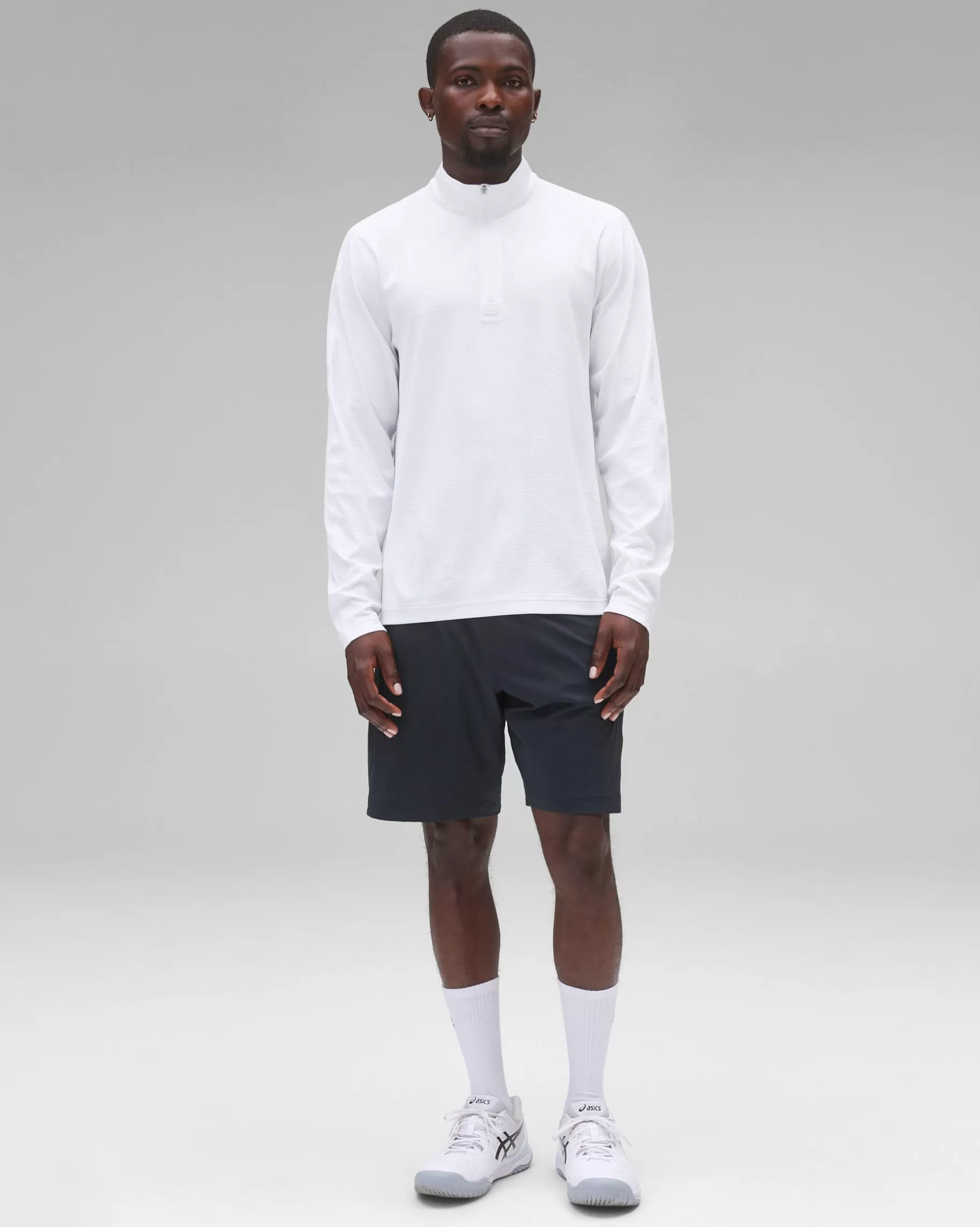 Solotex Mesh Tiebreak Quarter Zip | Reigning Champ Shop