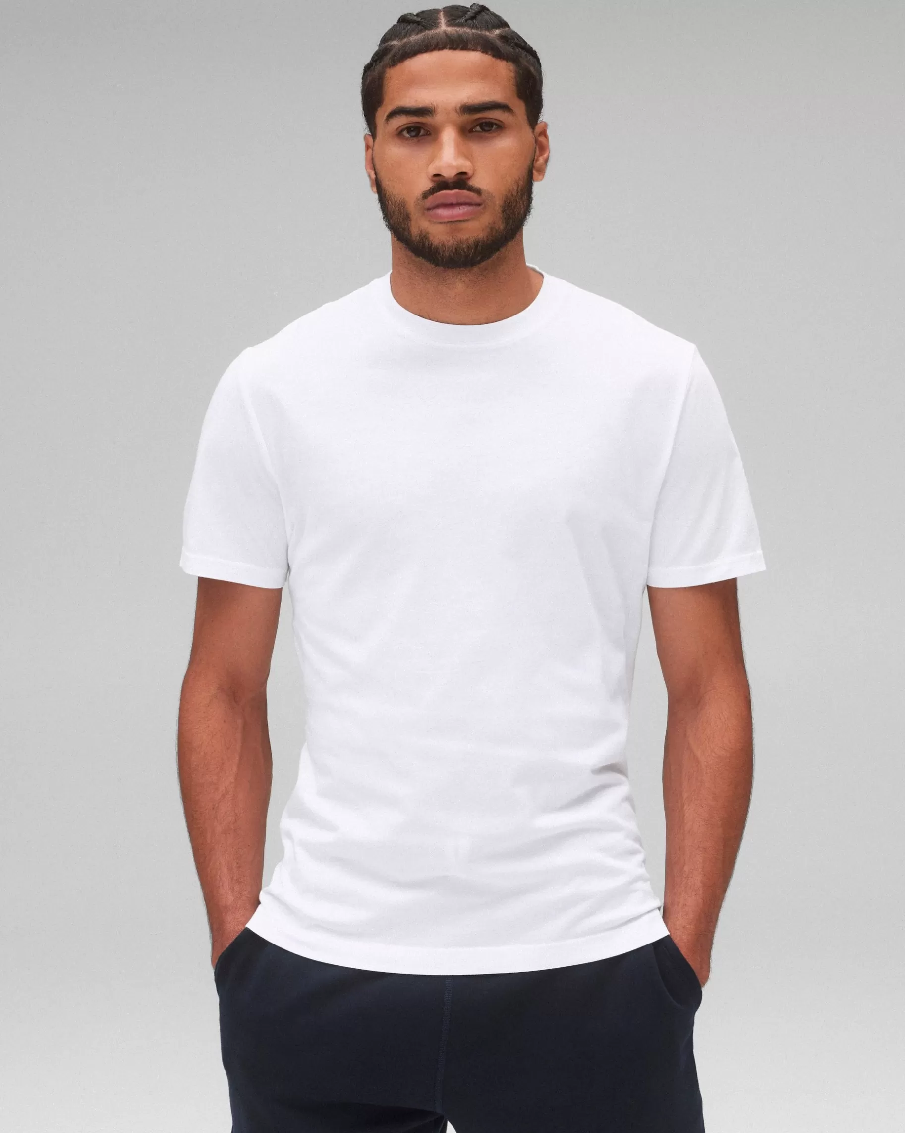 Supima Jersey Pennant T-Shirt | Reigning Champ Flash Sale