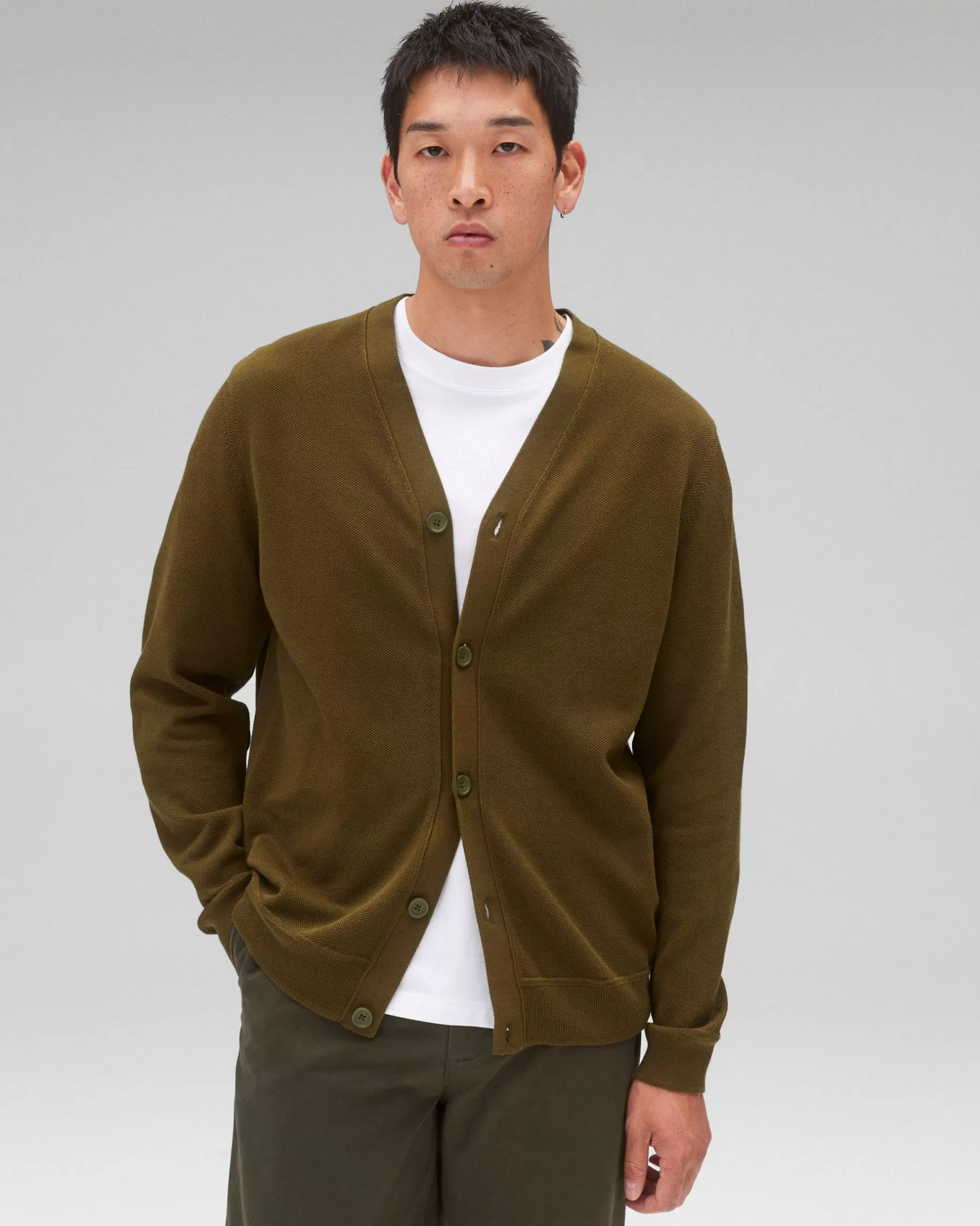 Supima Pique Ace Cardigan | Reigning Champ Discount