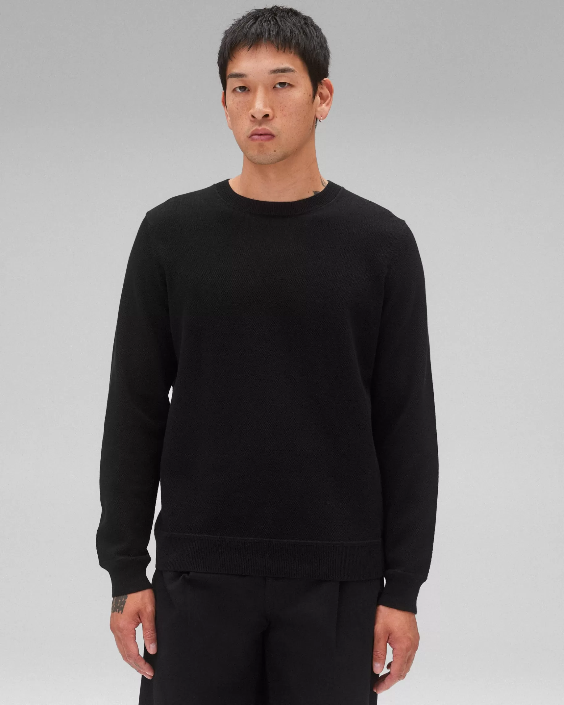 Supima Pique Ace Crewneck | Reigning Champ Fashion