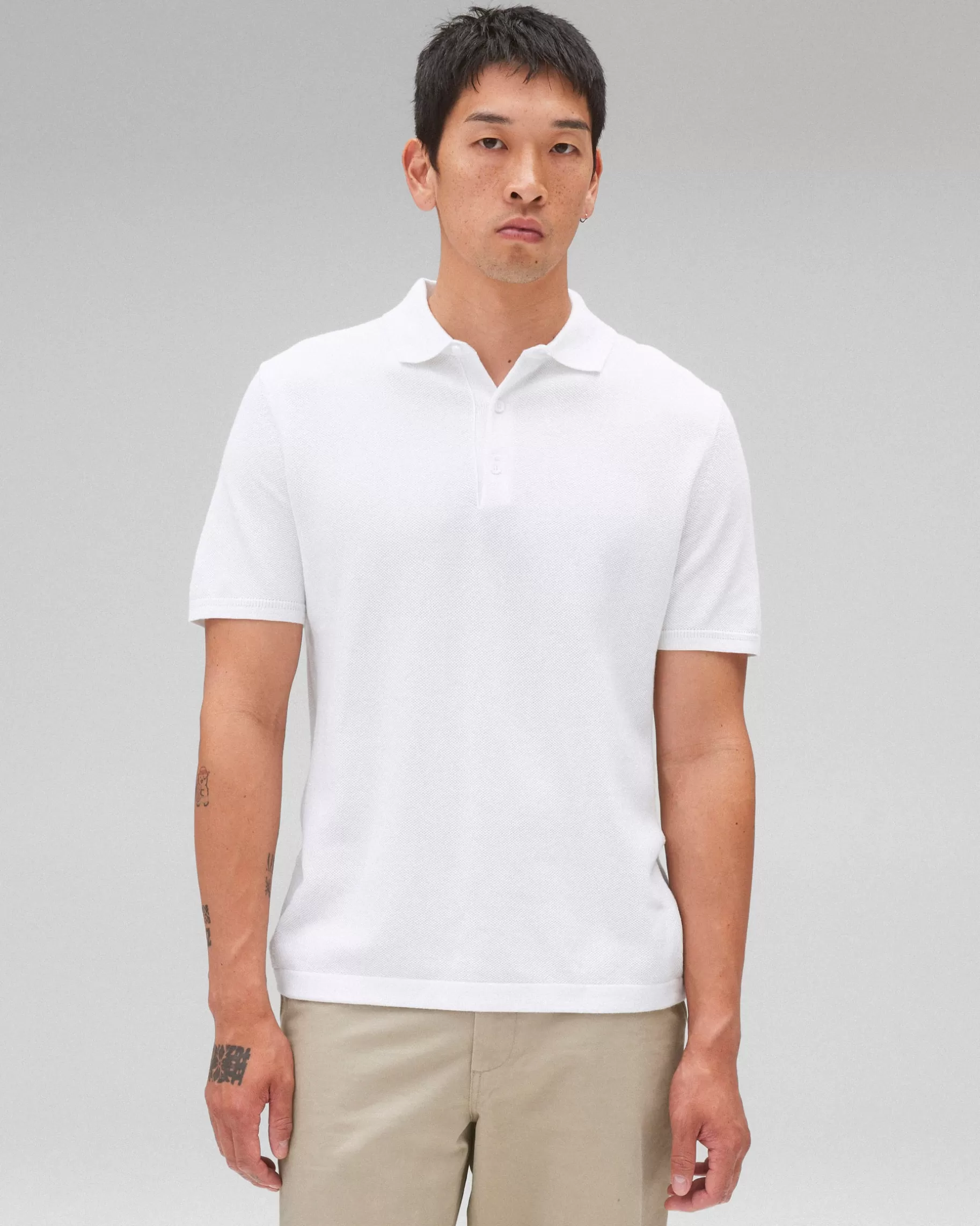 Supima Pique Ace Polo | Reigning Champ Fashion