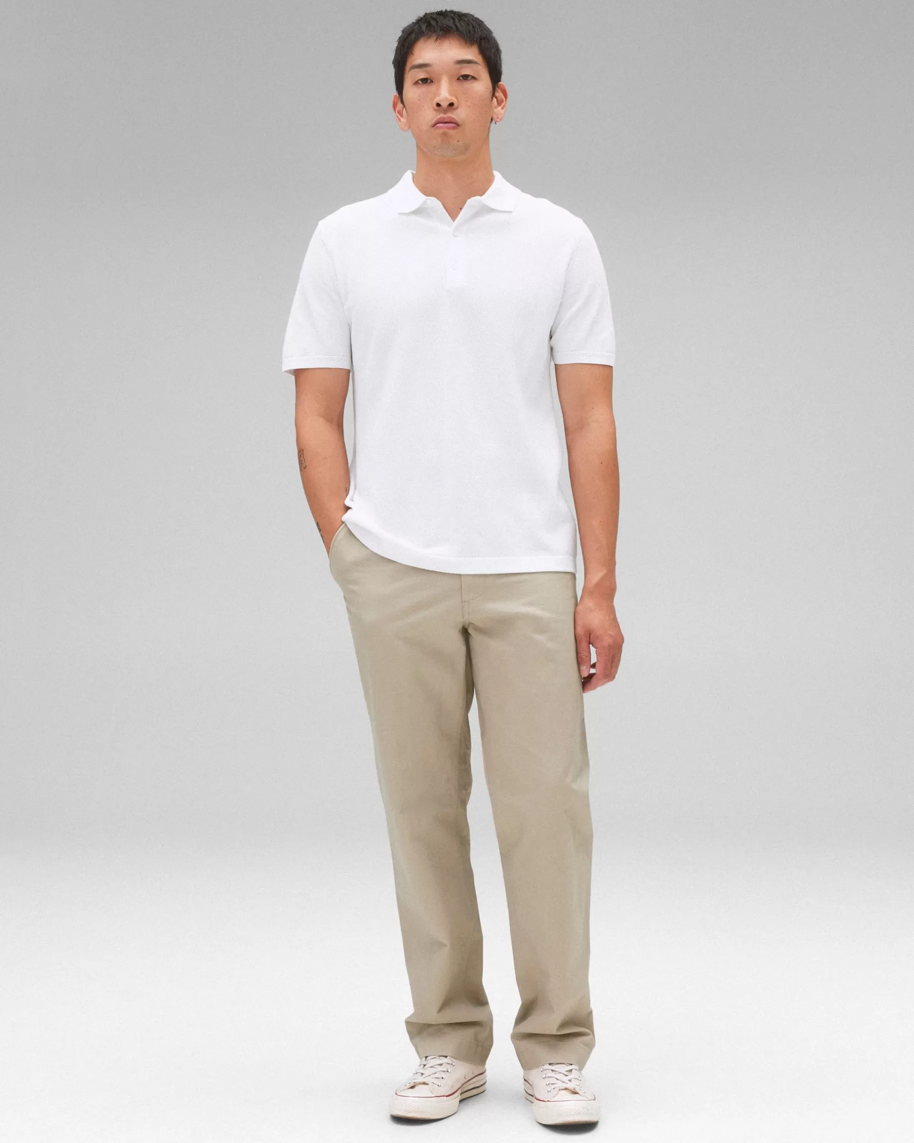 Supima Pique Ace Polo | Reigning Champ Fashion