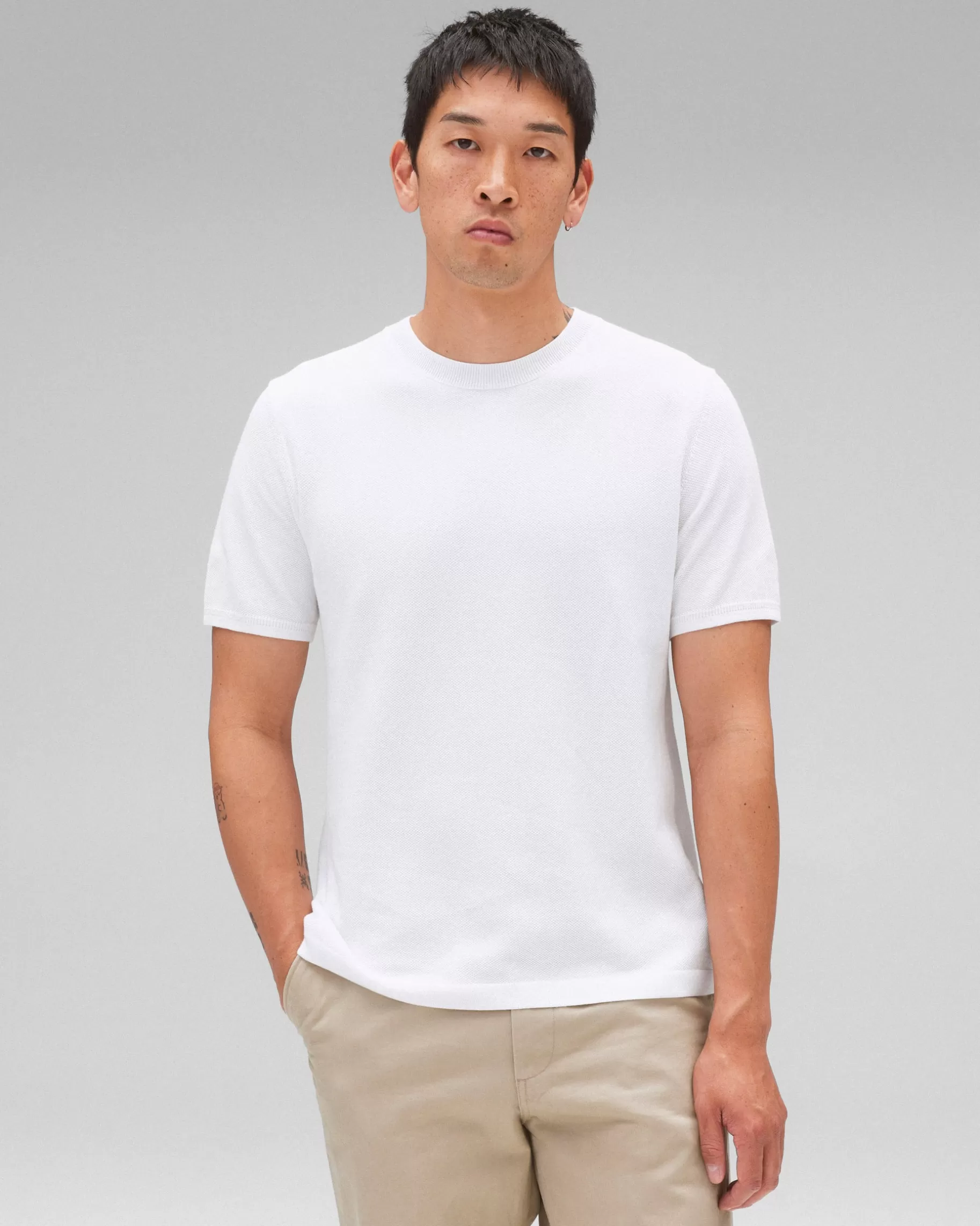 Supima Pique Ace T-Shirt | Reigning Champ Discount