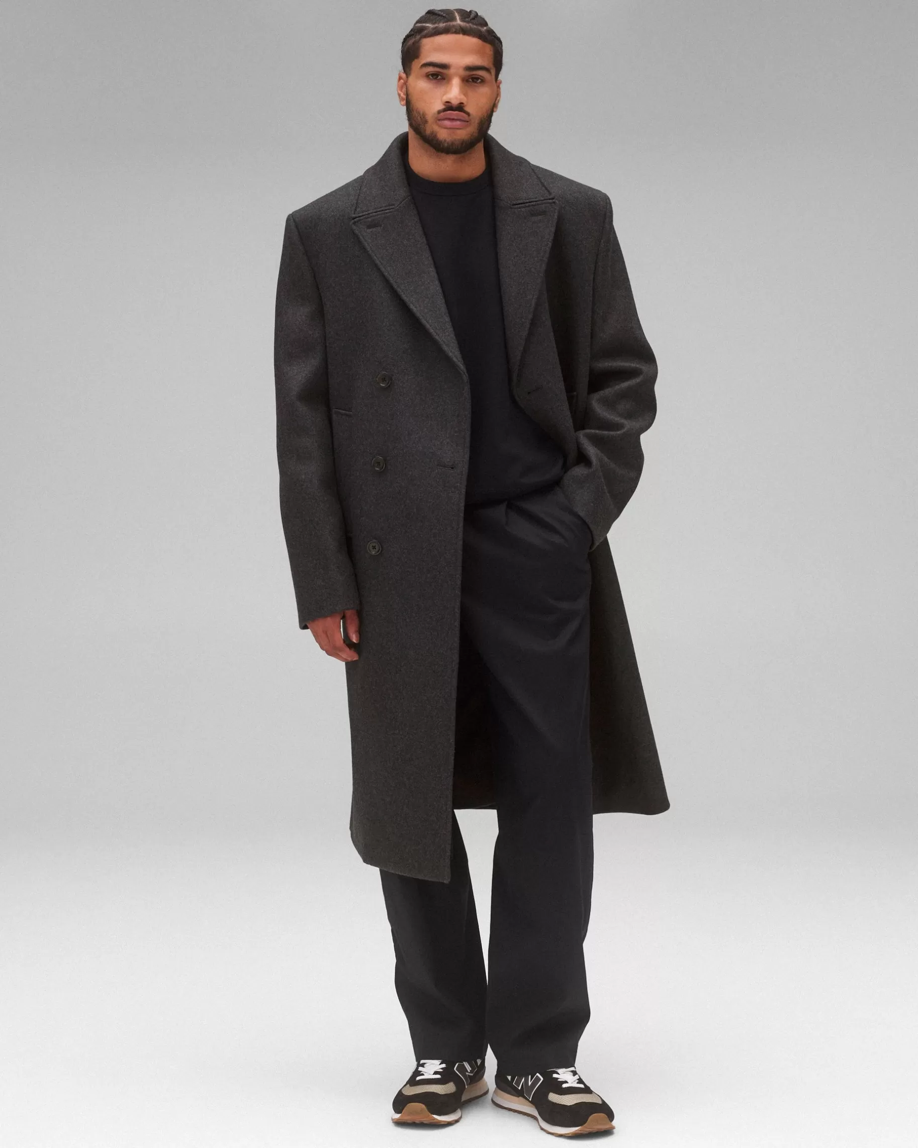 Wool Cashmere Polo Coat | Reigning Champ Flash Sale