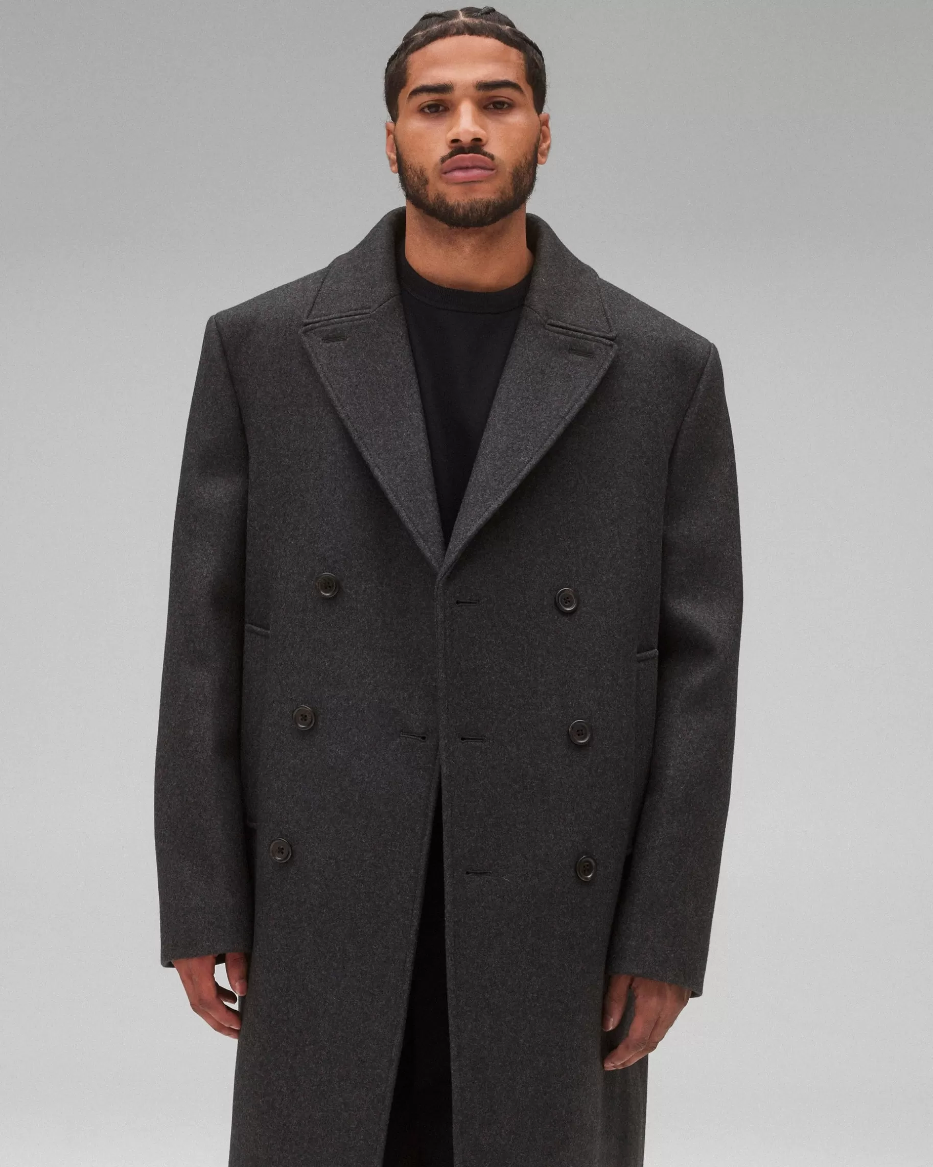 Wool Cashmere Polo Coat | Reigning Champ Flash Sale